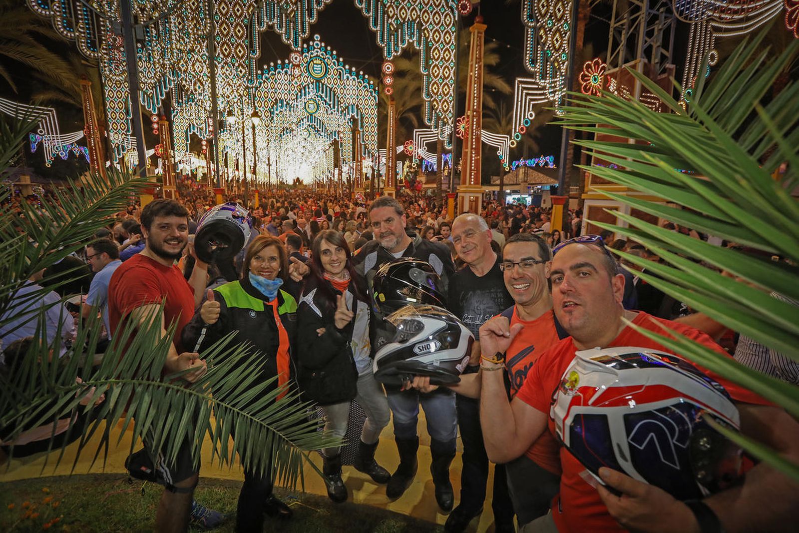 Las imágenes del alumbrado de la Feria del Caballo