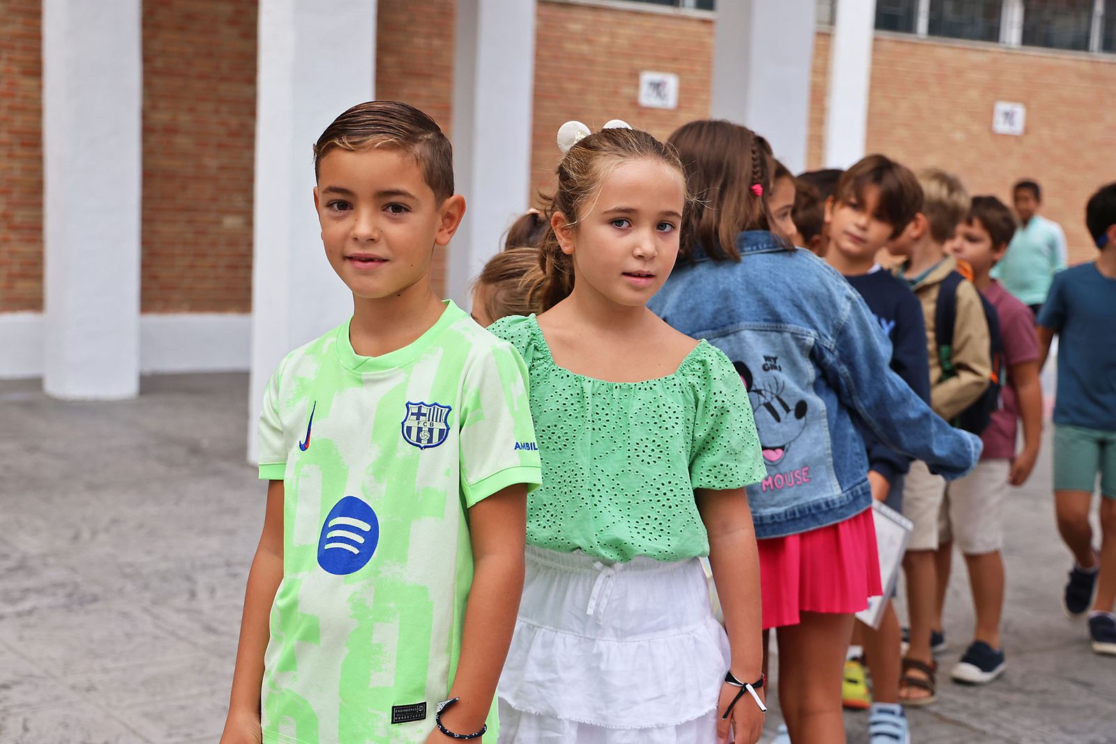 Las imágenes de la vuelta al cole