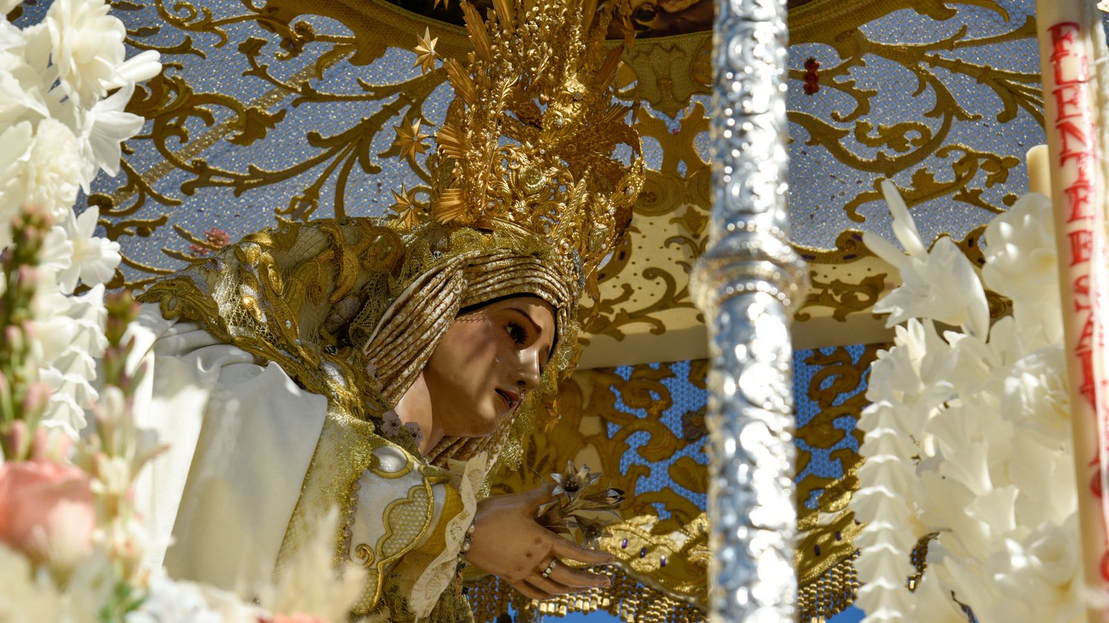 Procesión de la Virgen de La Salud en La Li´nea