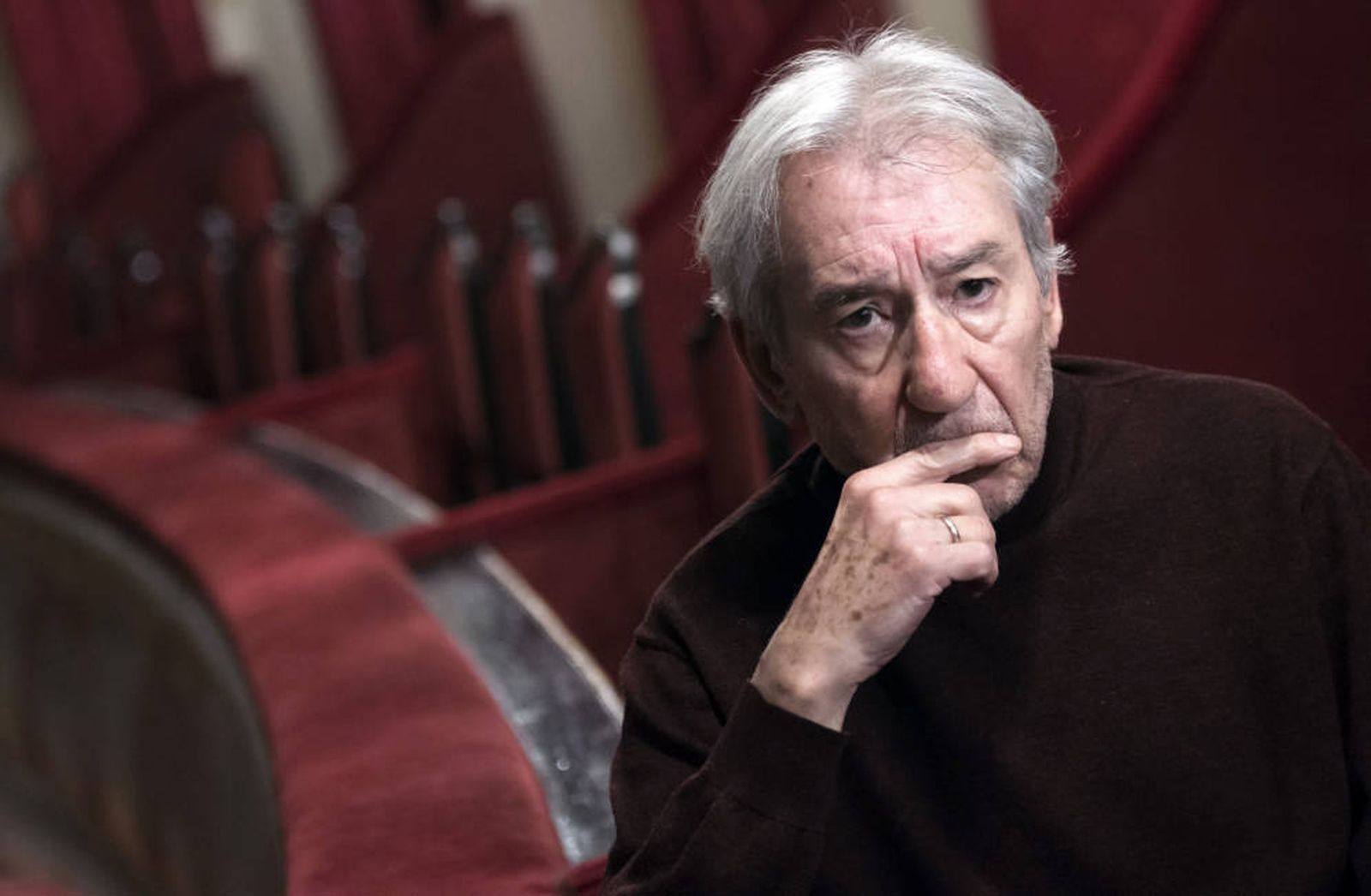 José Sacristán presenta 'Señora de rojo sobre fondo gris'