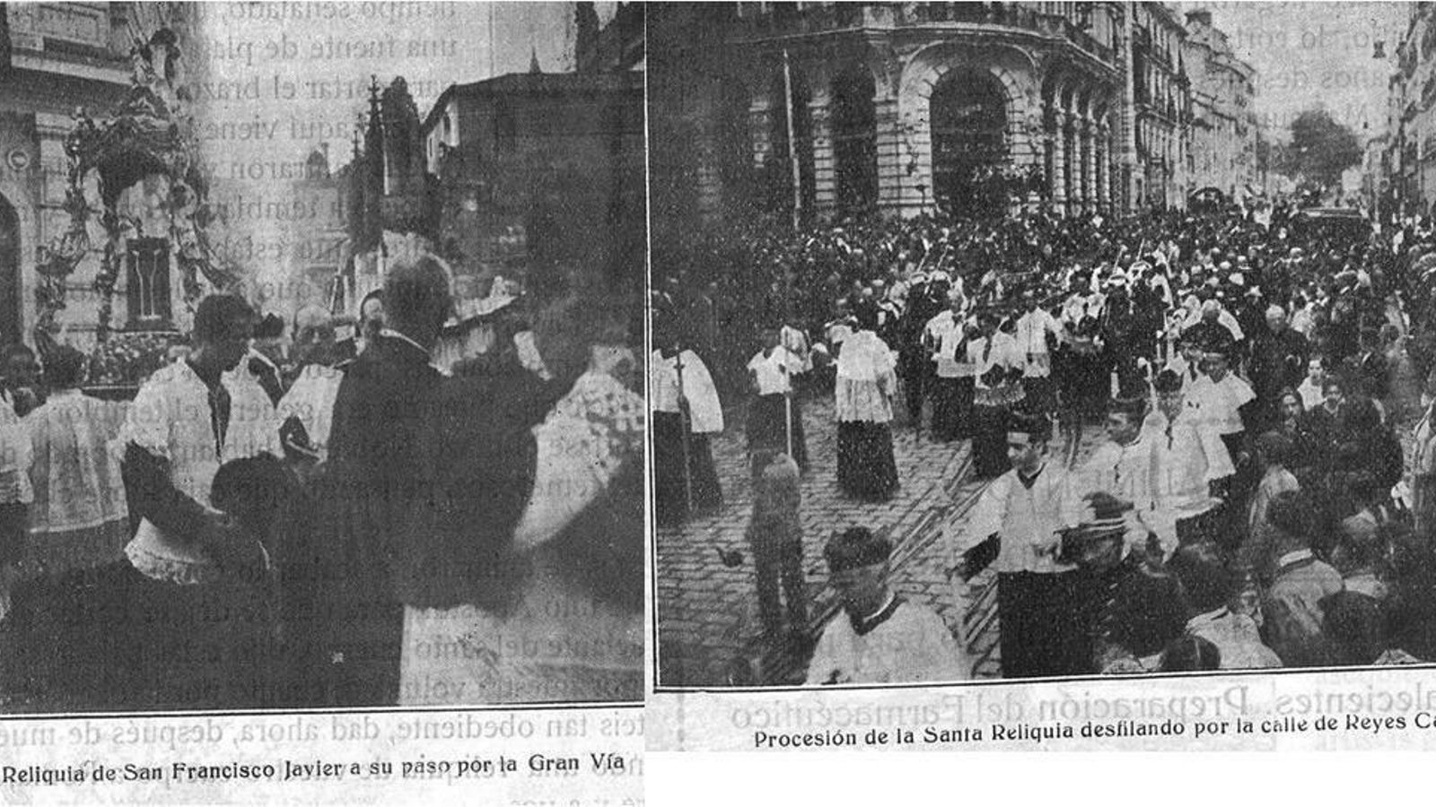 La reliquia del santo por las calles de Granada