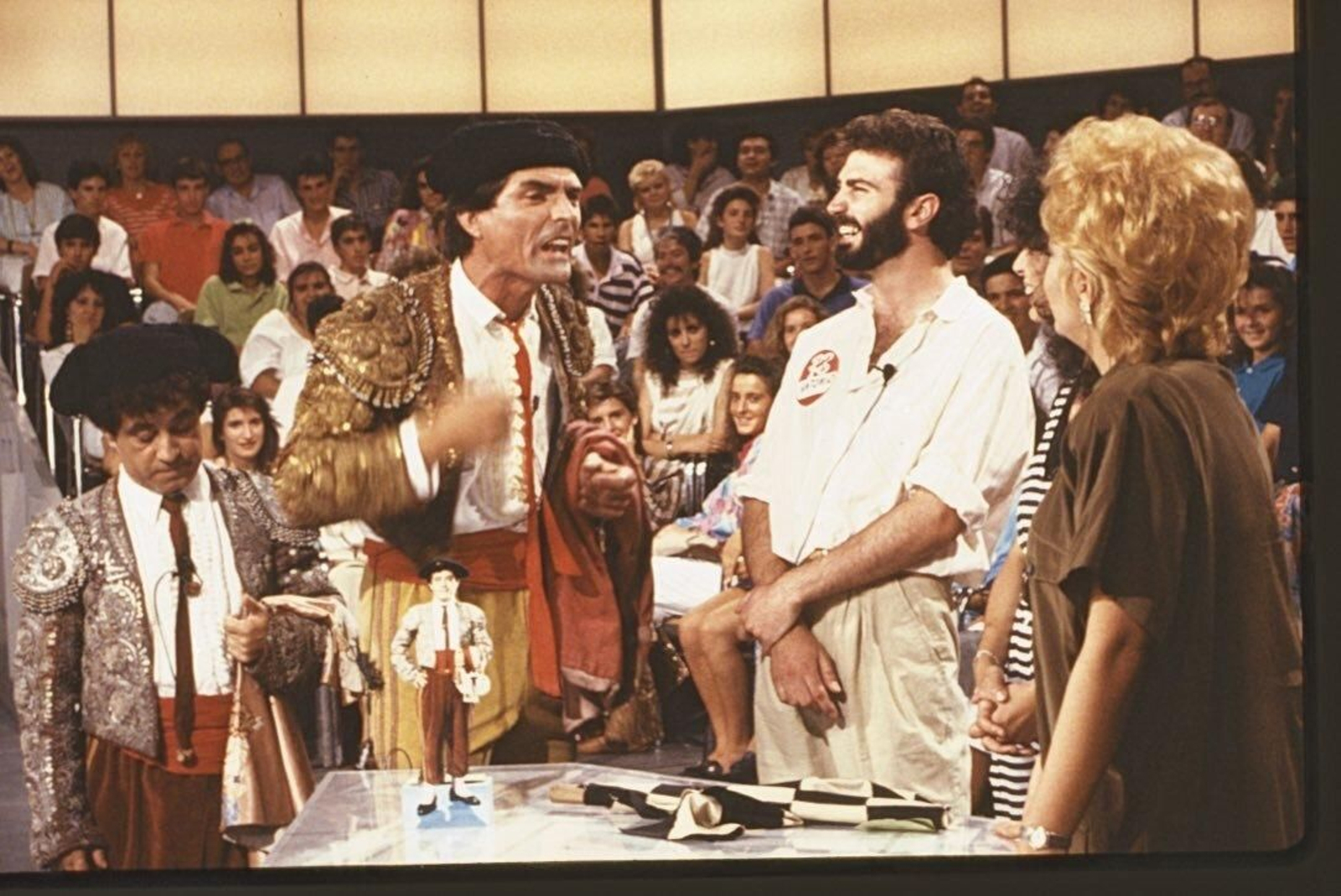 El dúo Sacapuntas en una de sus primeras apariciones en el 'Un, dos, tres'