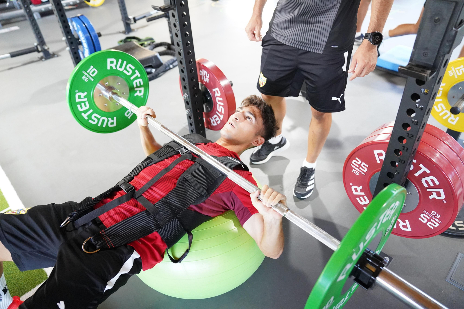 Entrenamiento del Almería, jueves 5