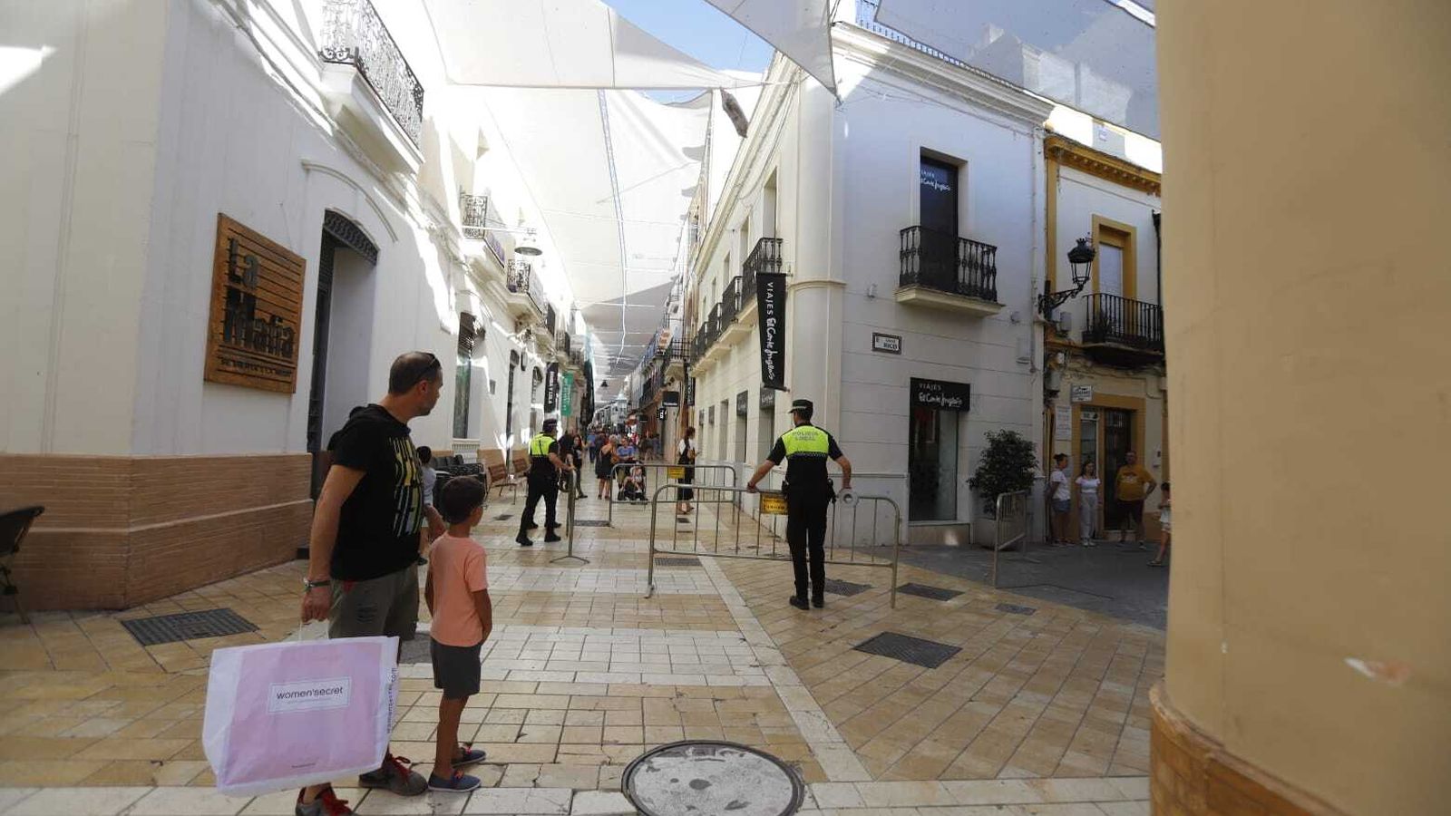 La Policía acordona la zona afectada