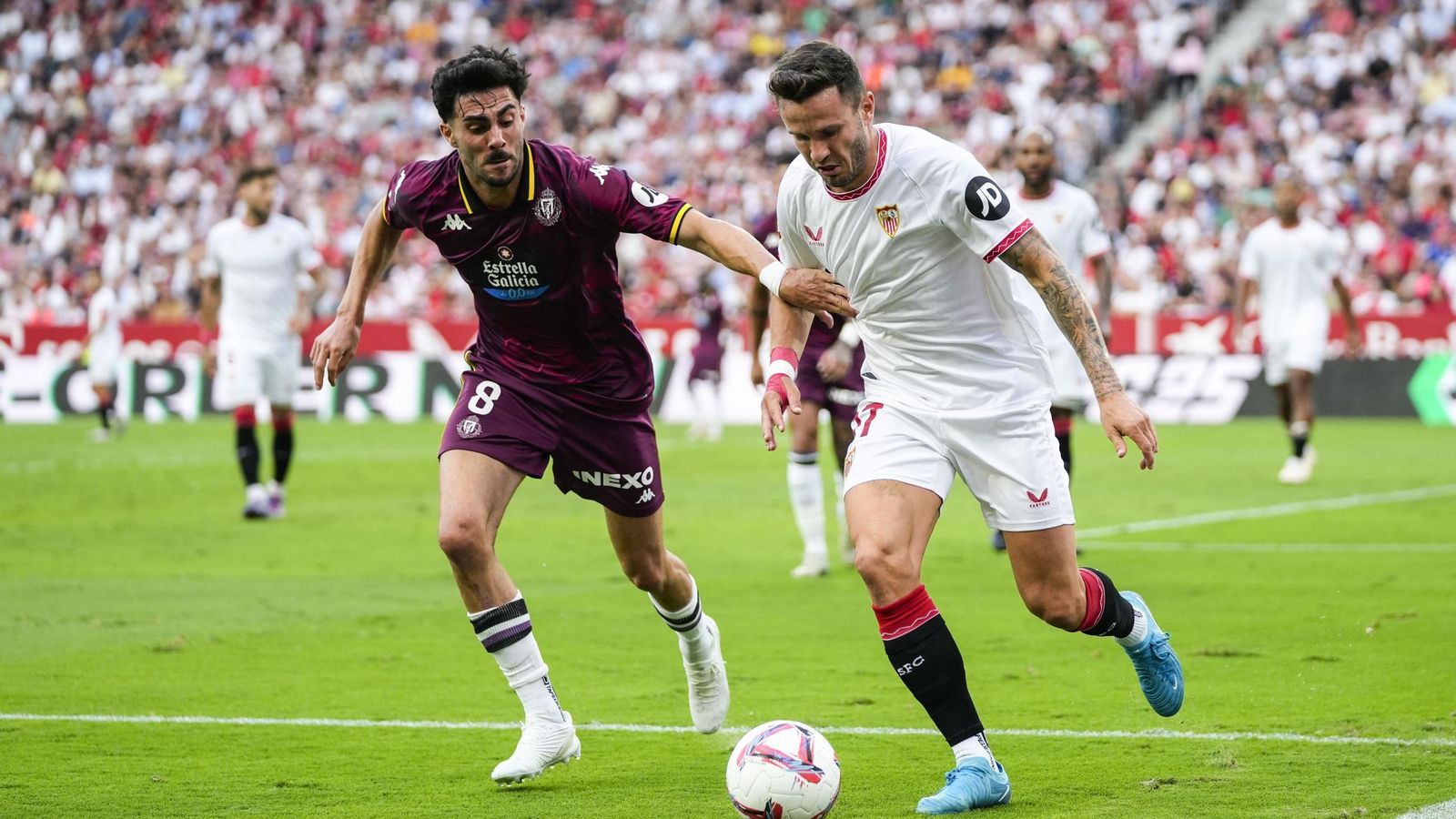 Las imágenes del Sevilla-Valladolid