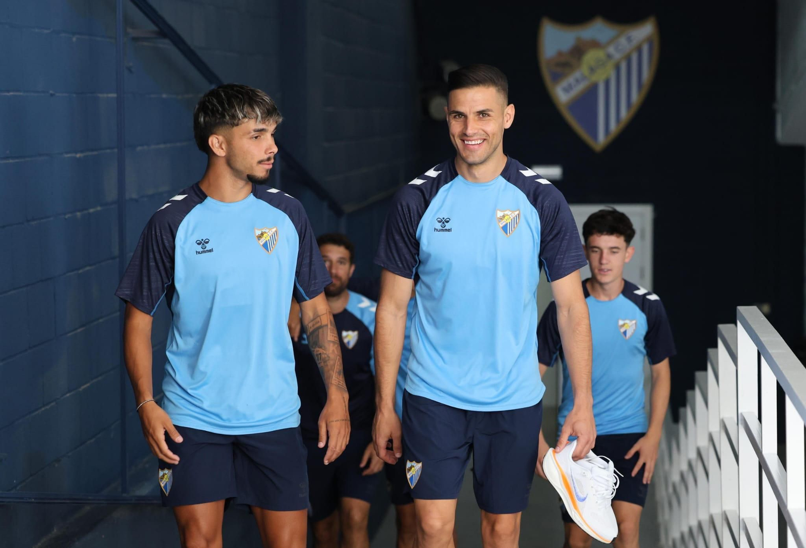 El primer entrenamiento de Roko Baturina y Luismi Sánchez, en fotos