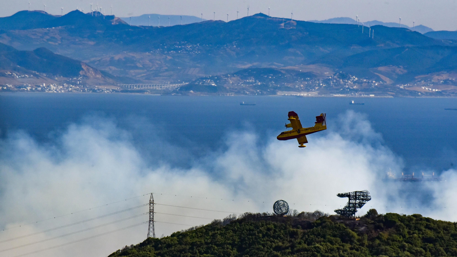 Las fotos del incendio en El Cuartón