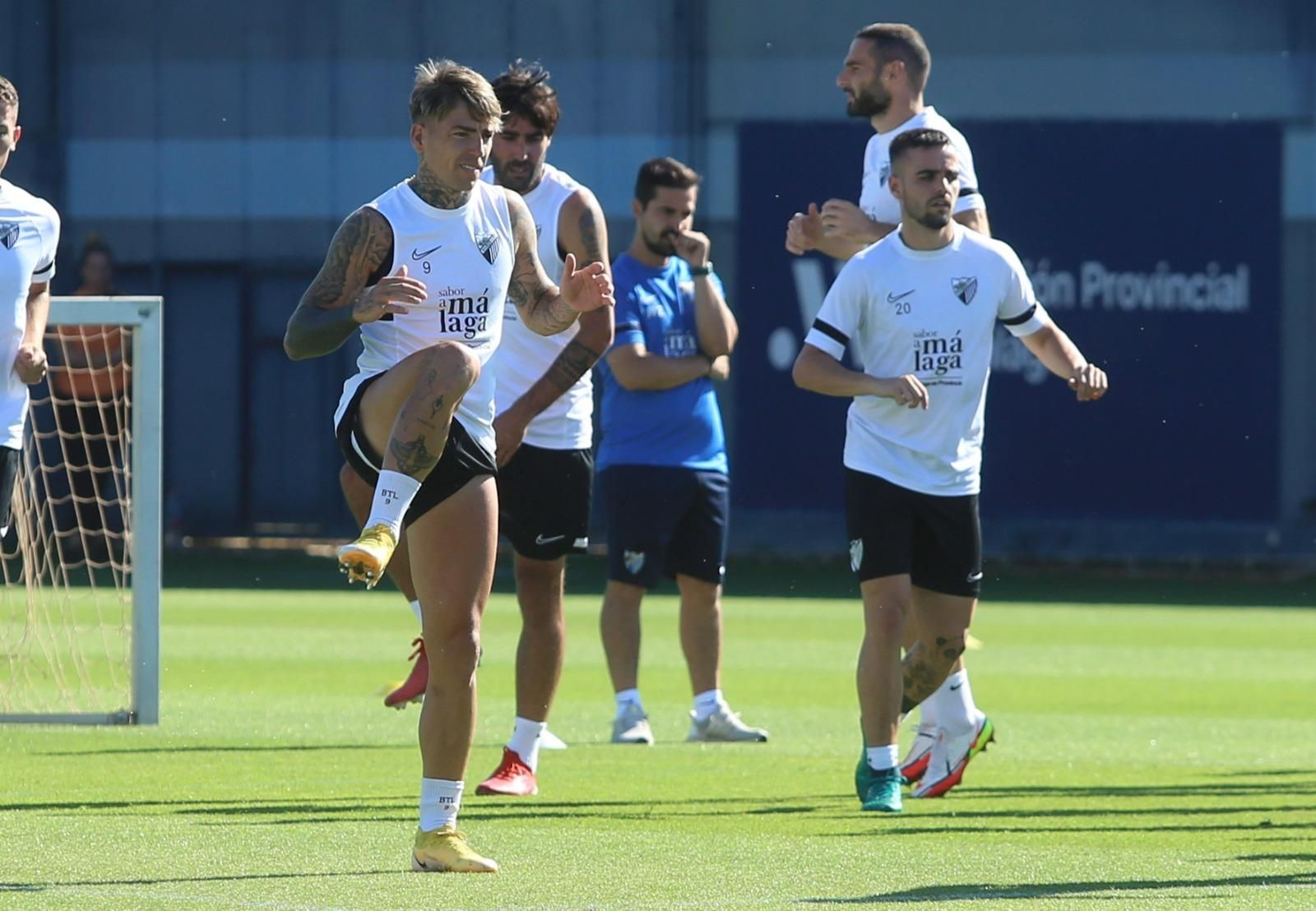 Las fotos del Málaga CF en su última semana