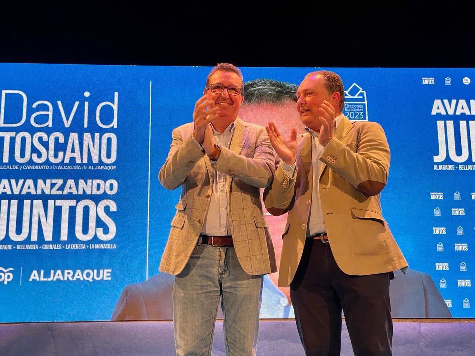 David Toscano durante la presentación de su candidatura.