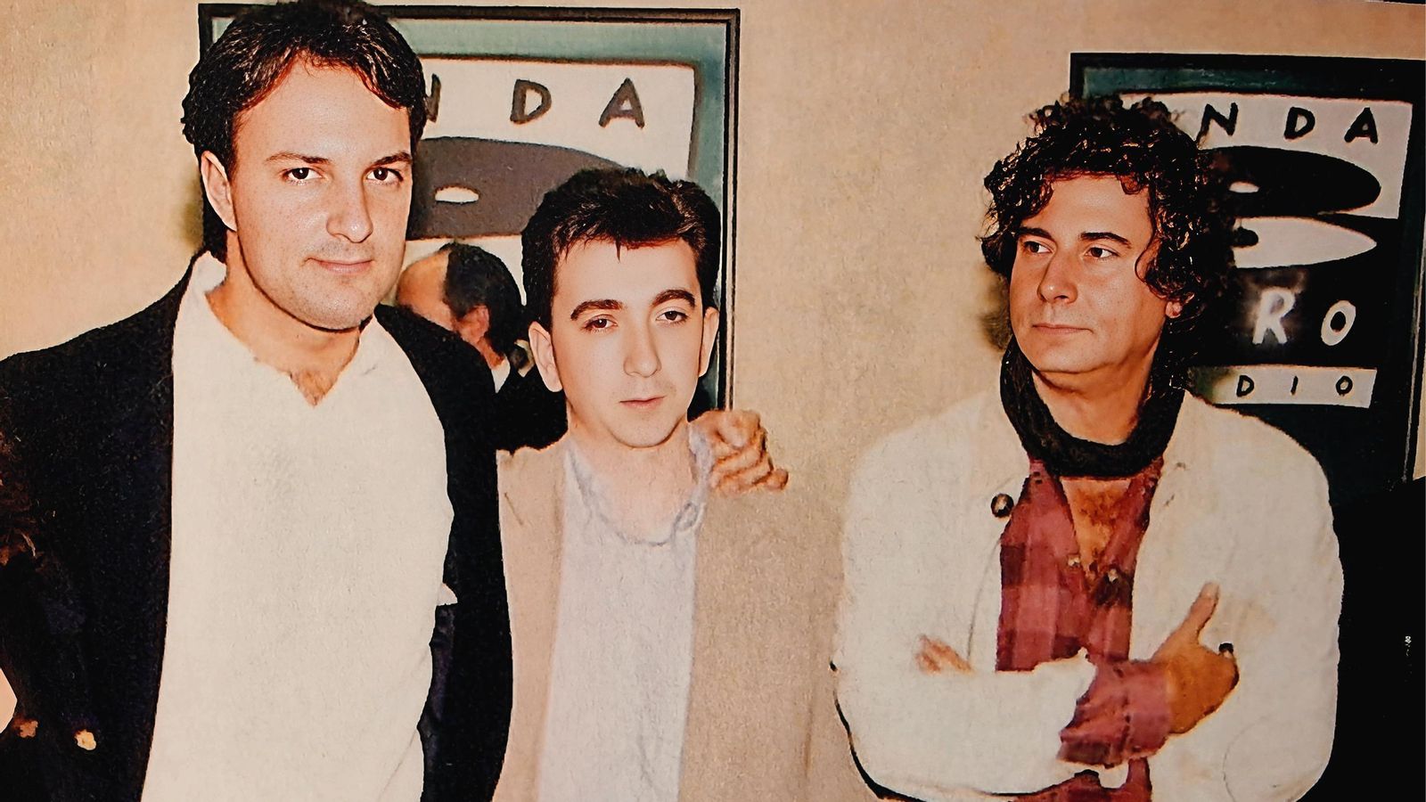 Junto a Pablo Motos y Jesús Quintero.