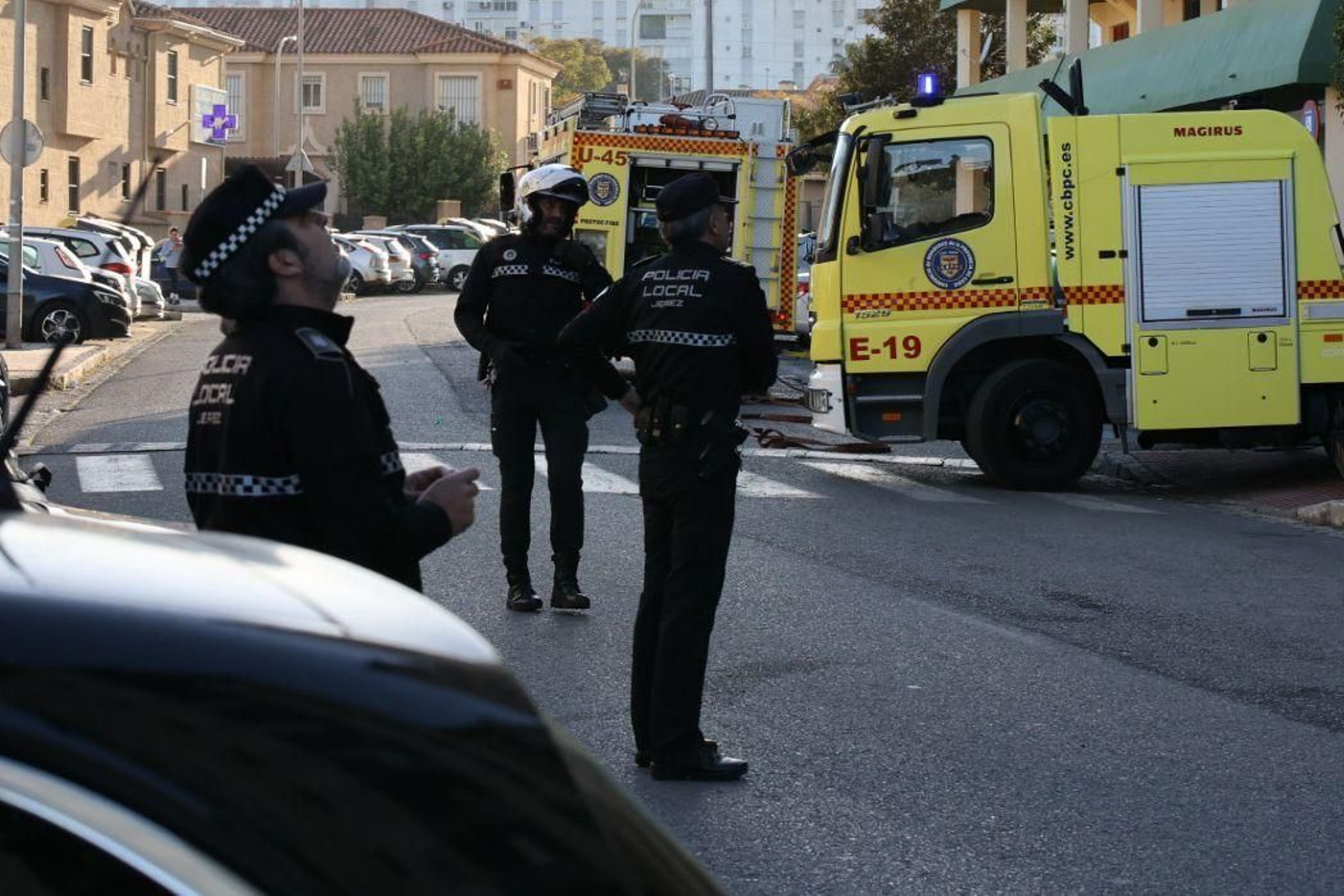 Incendio en un décimo piso del Parque Atlántico