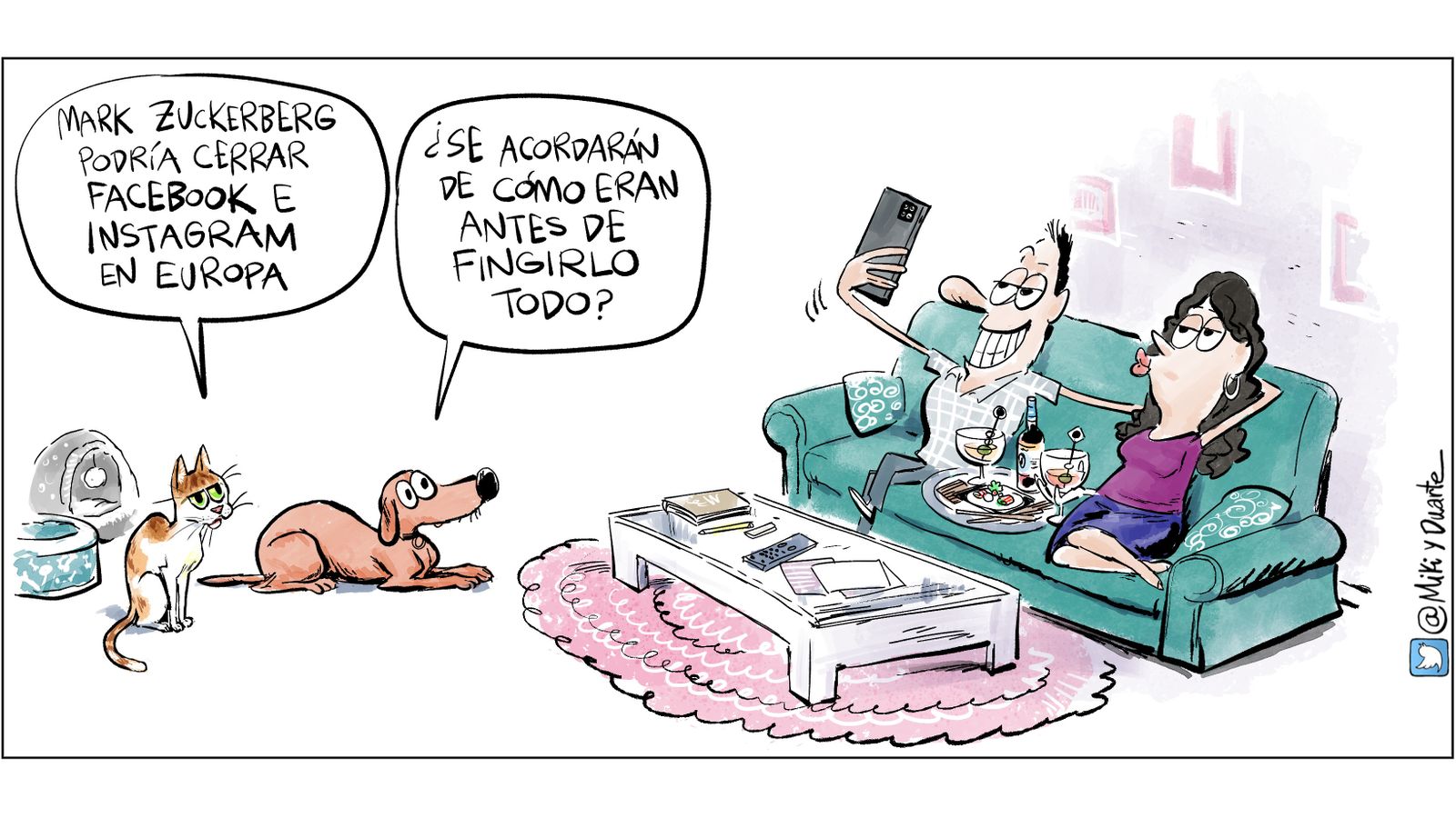 ¿Sin Facebook ni Instagram?