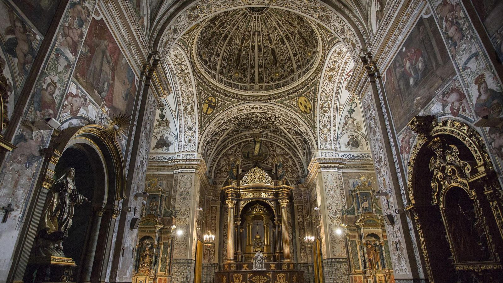 La iglesia de San Pedro del Alcántara.