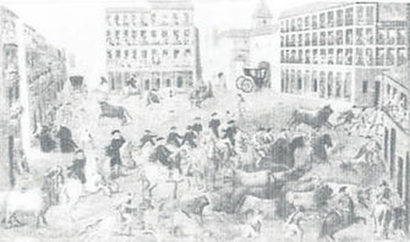 Juegos ecuestres en la Plaza del Arenal (y II)