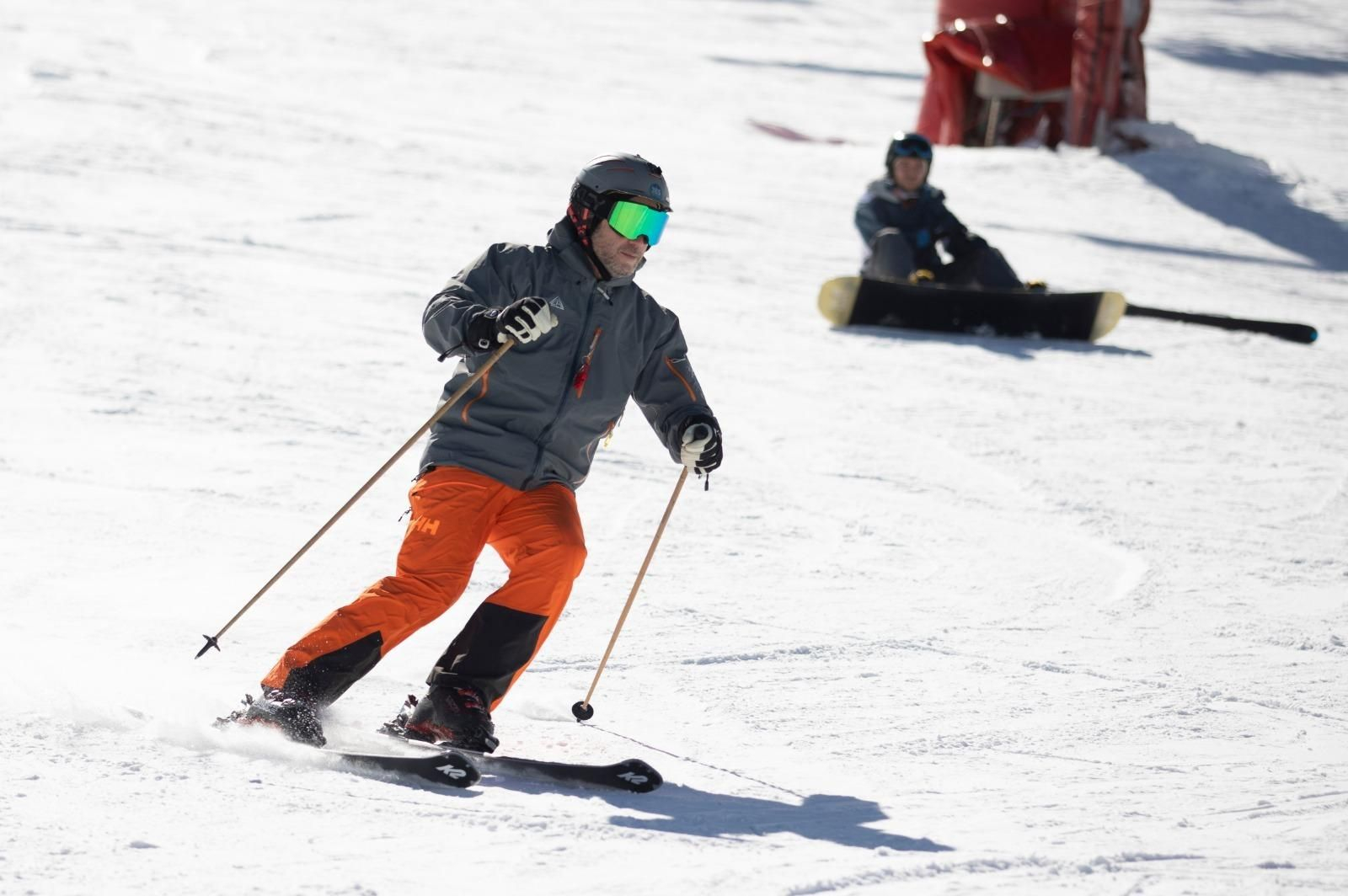 La jornada de esquí en Sierra Nevada, en imágenes