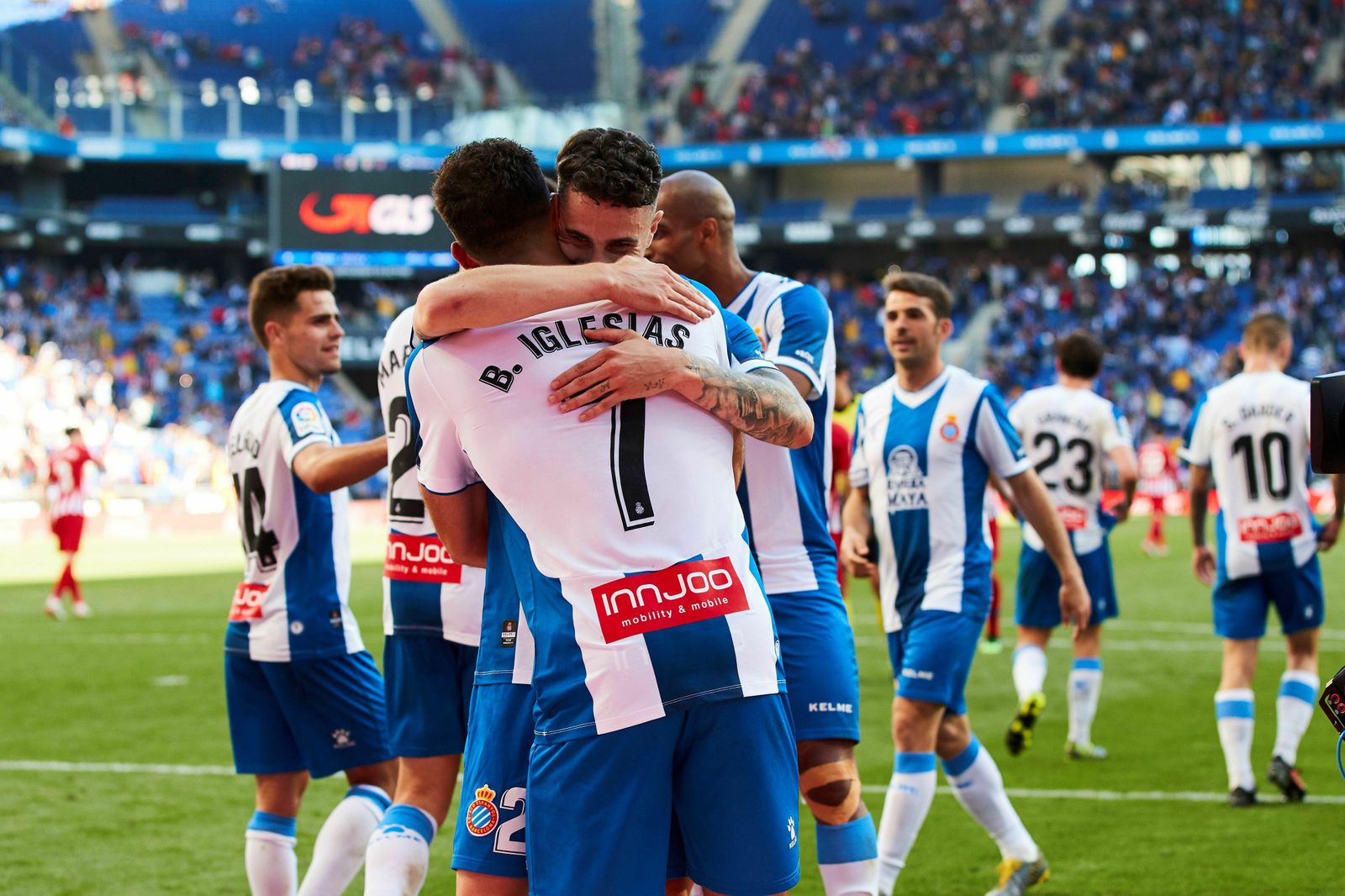 El Espanyol-Atlético, en imágenes