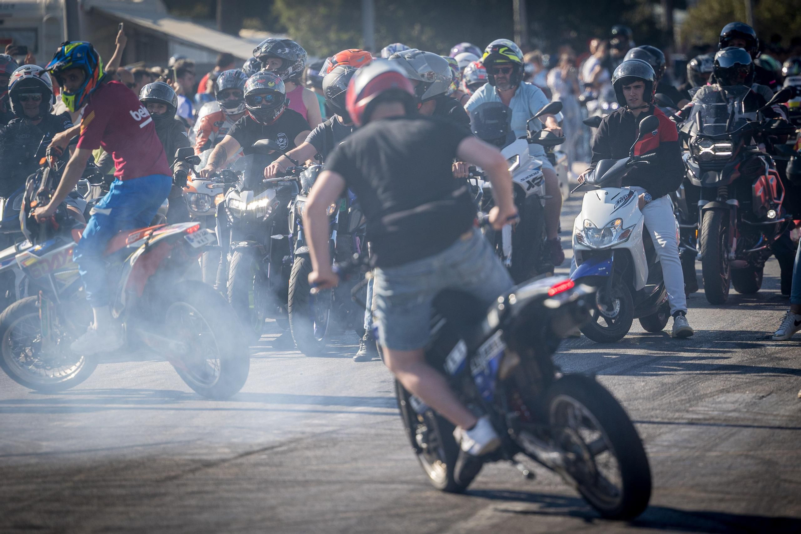 Las imágenes del sábado de Motorada en El Puerto por el Gran Premio de Motociclismo de Jerez 2025