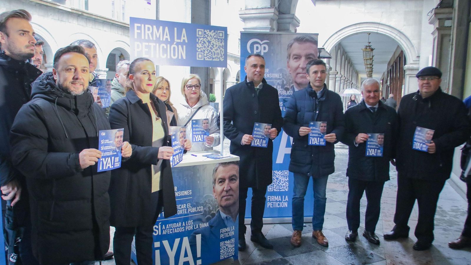 Recogida de firmas del PP de Granada