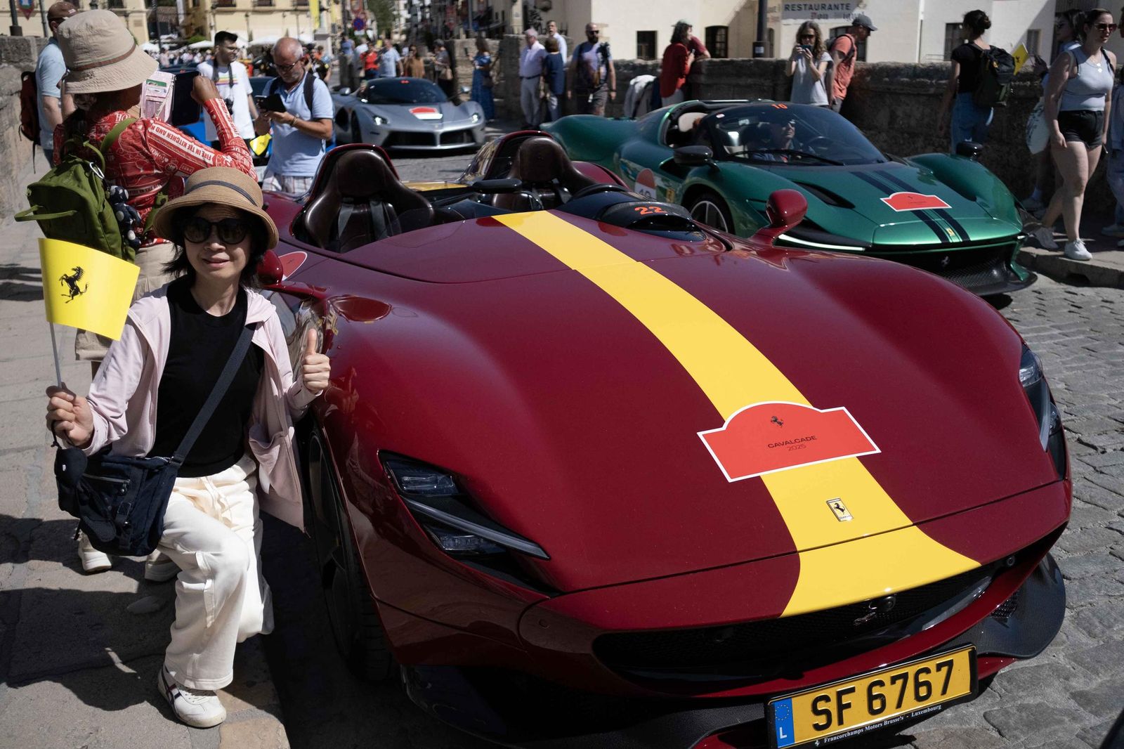 Ronda se llena de ferraris, en imágenes
