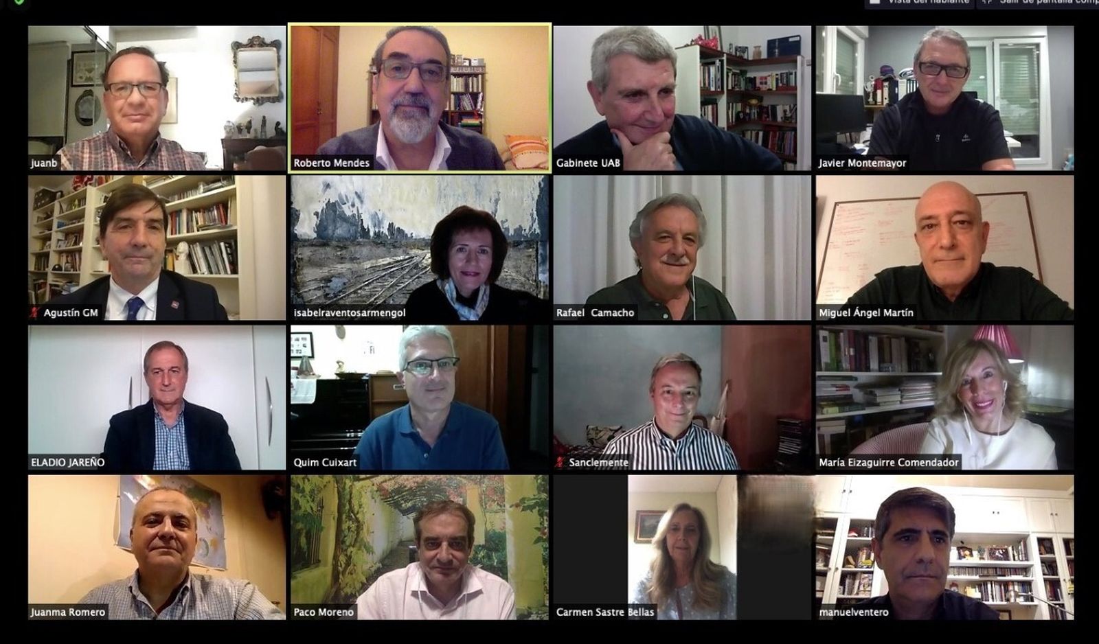 Mosaico con los aspirantes a formar parte del consejo de RTVE