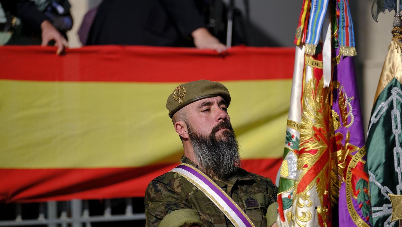 Conmemoración del Combate de Edchera en la Base Álvarez de Sotomayor de La Legión, en imágenes