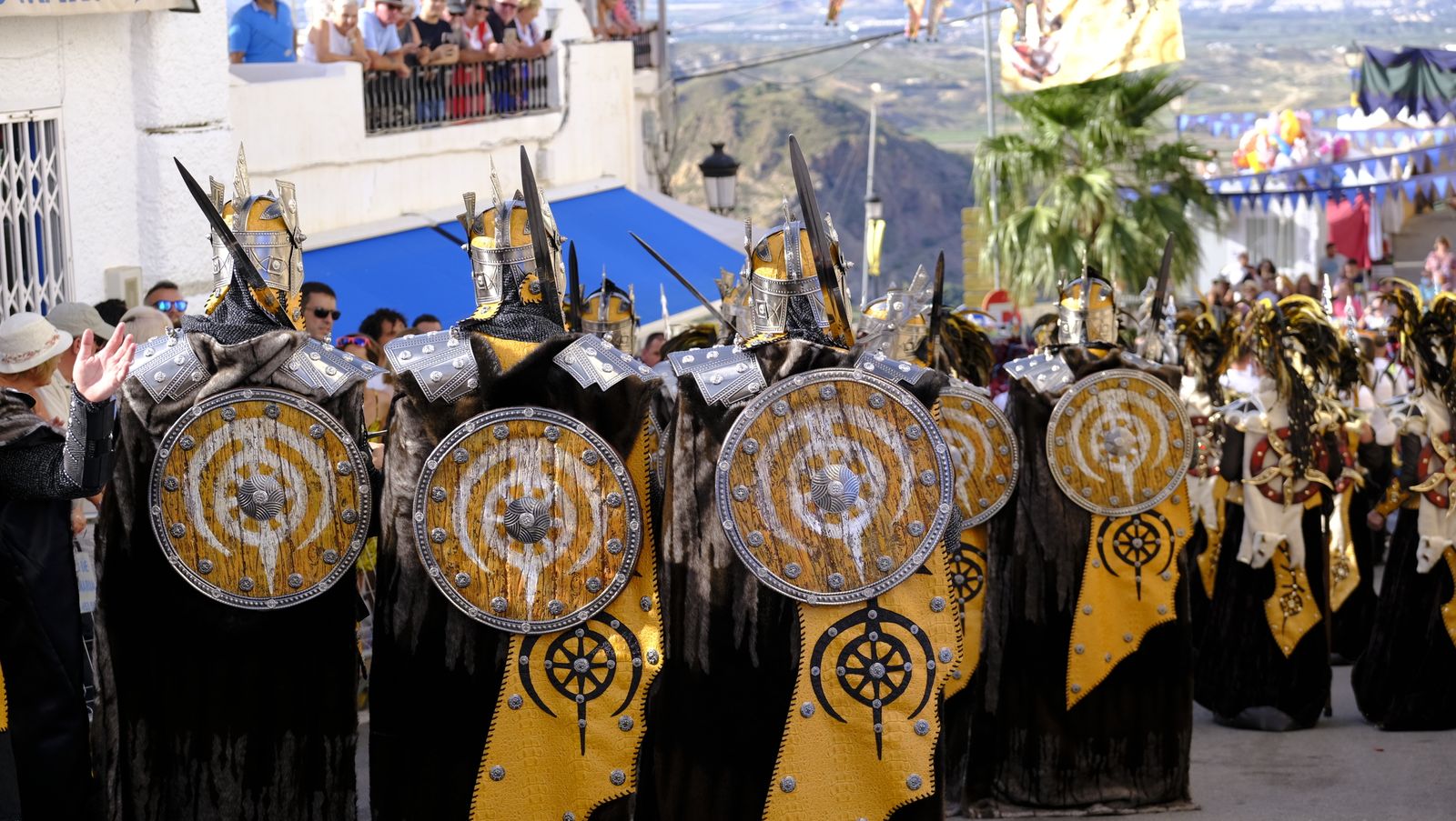 Imágenes del desfile de Moros y Cristianos de Mojácar