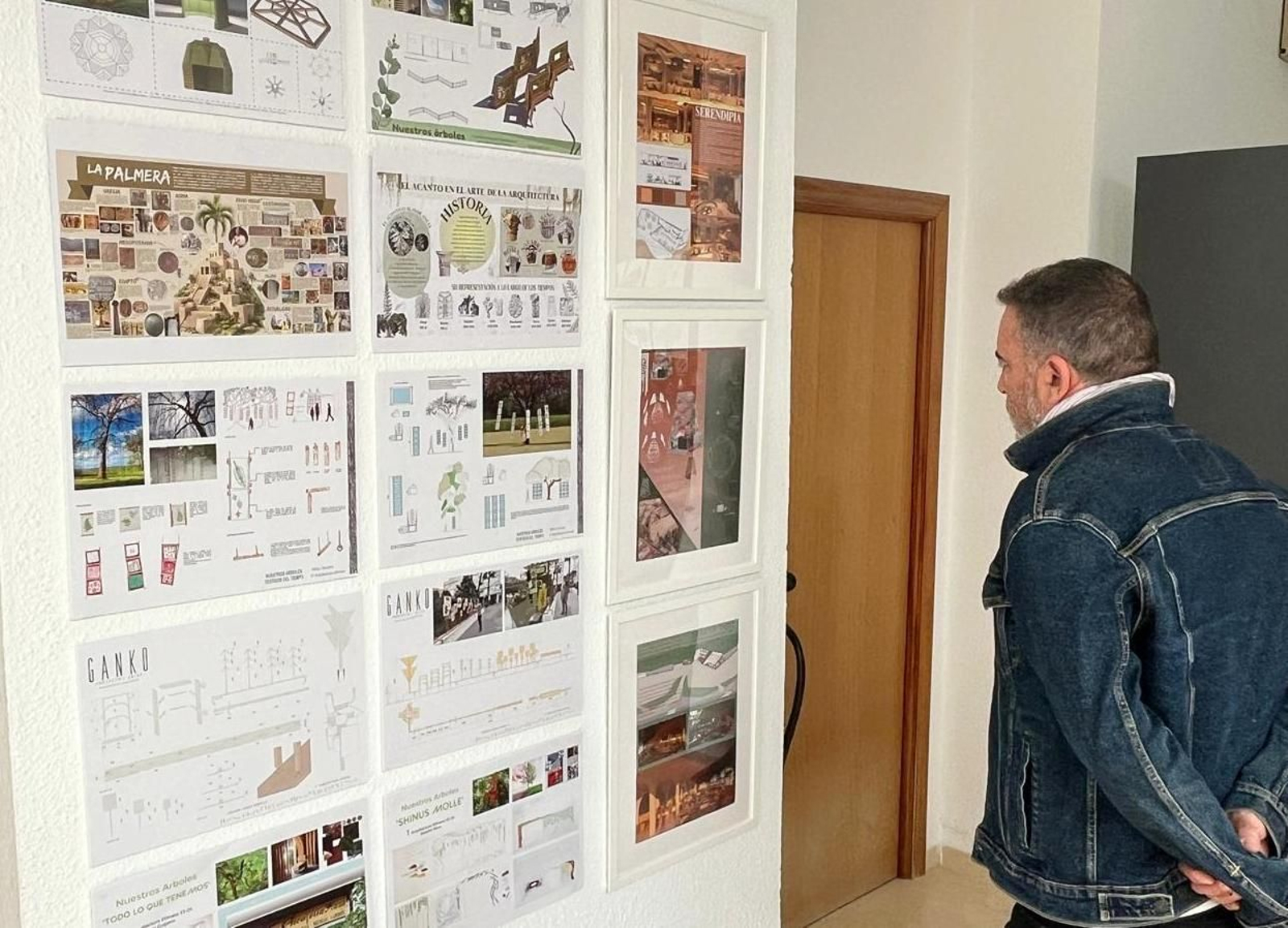 Parte de la exposición.