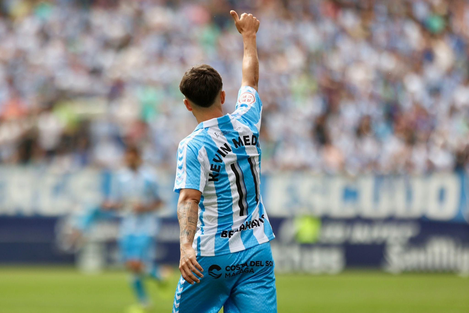 El Málaga CF-AD Ceuta, en fotos