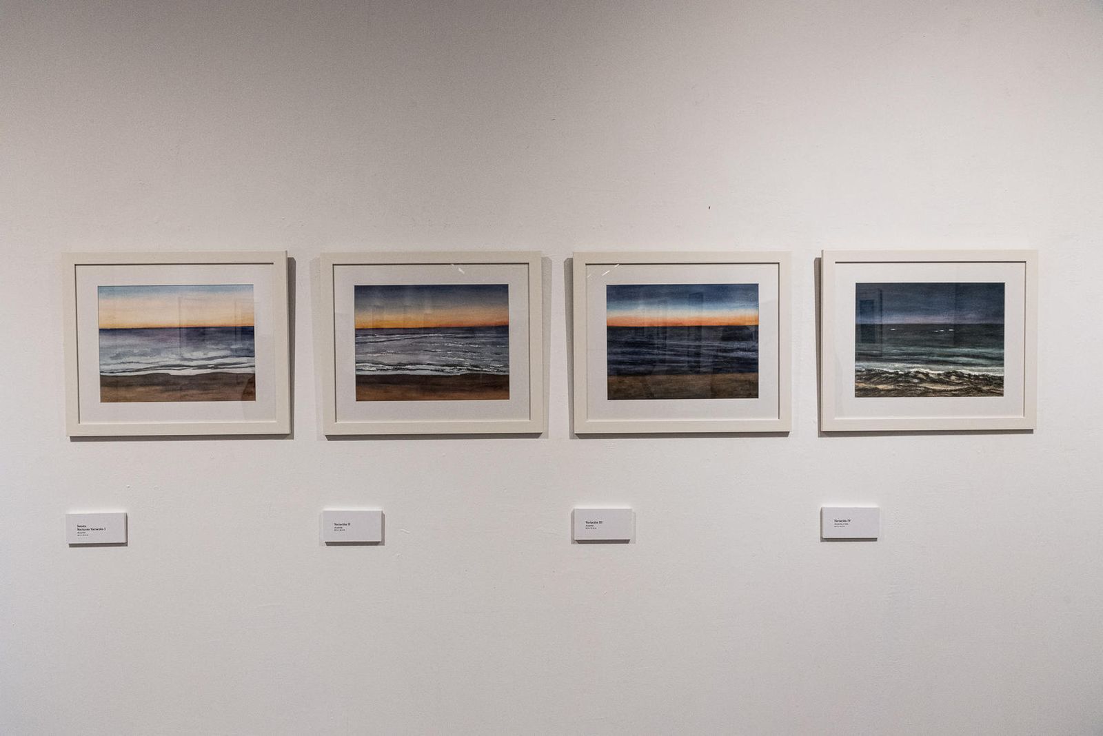 Algunas de las 30 piezas de la exposición en la Sala de la Provincia.