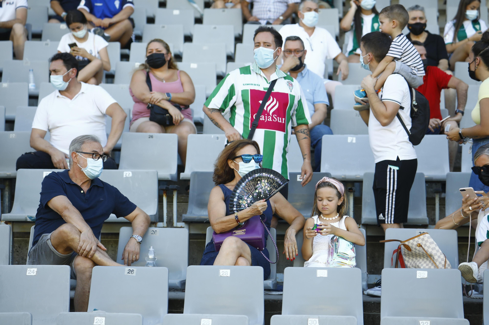 El amistoso entre el Córdoba CF y el Marbella, en imágenes