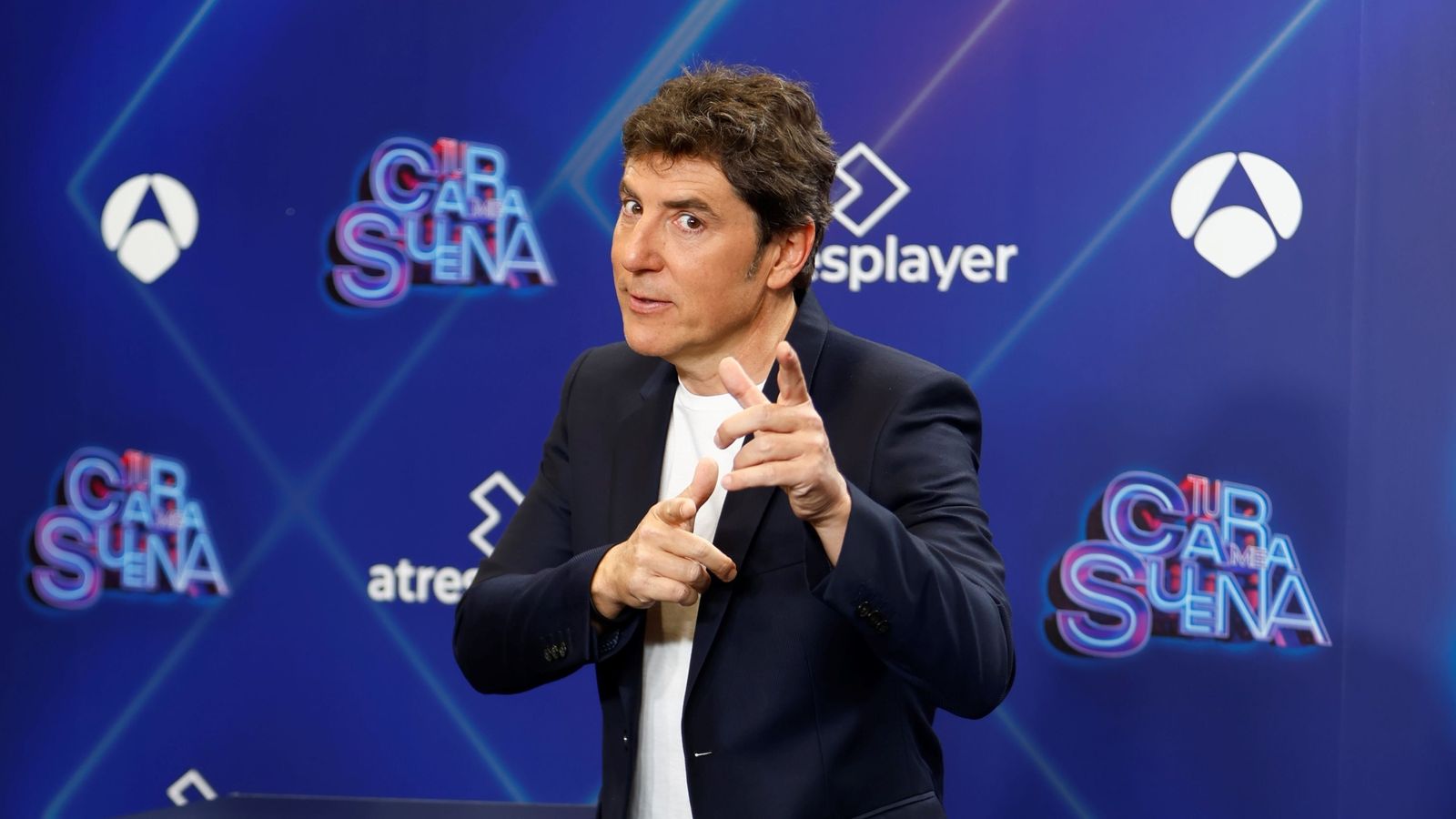 Manel Fuentes, presentador de 'Tu cara me suena' en la presentación de la nueva temporada