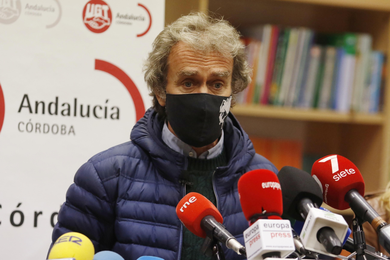 Fernando Simón, en su visita a Córdoba este lunes.