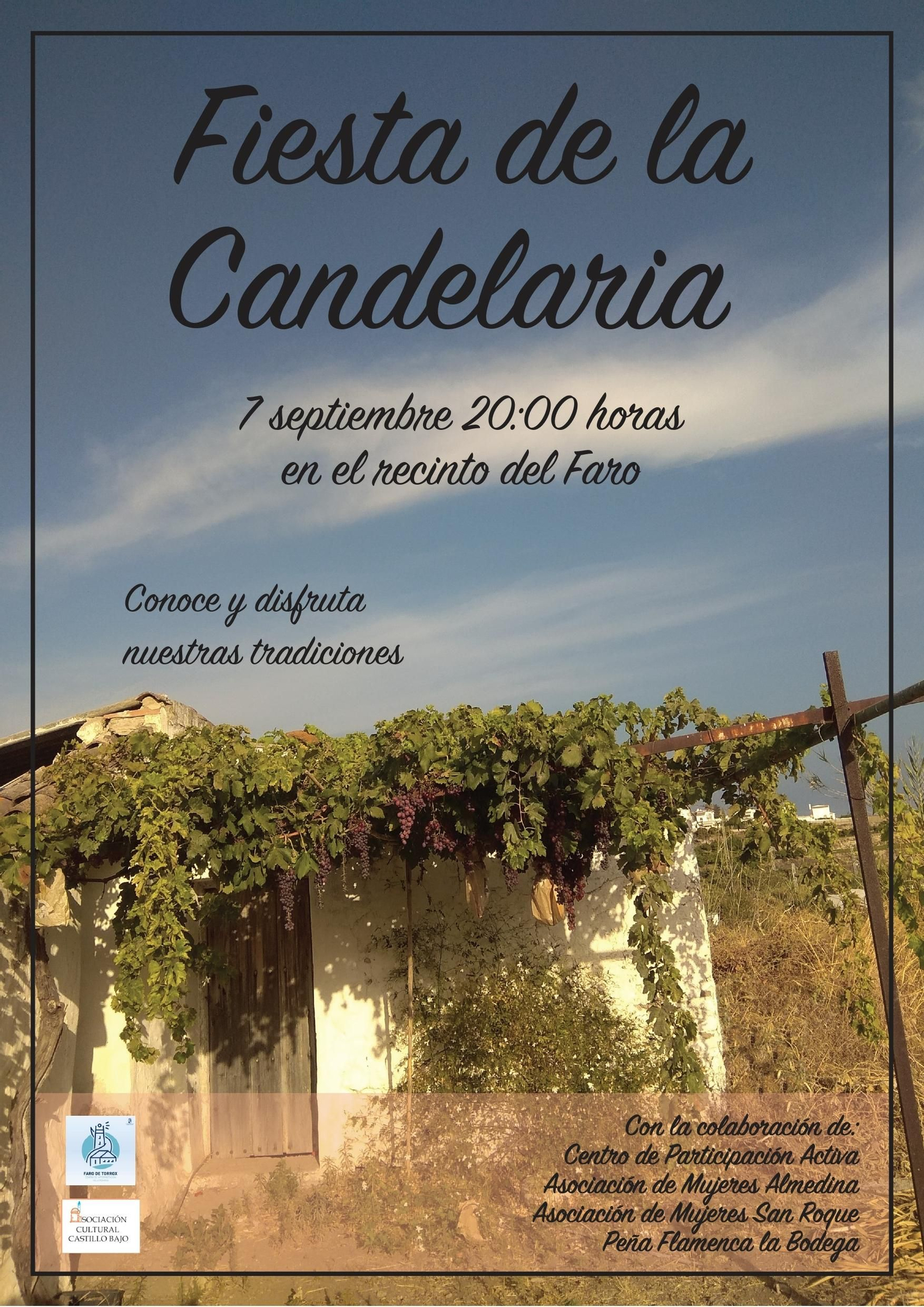 Cartel de la Fiesta de la Candelaria de Torrox