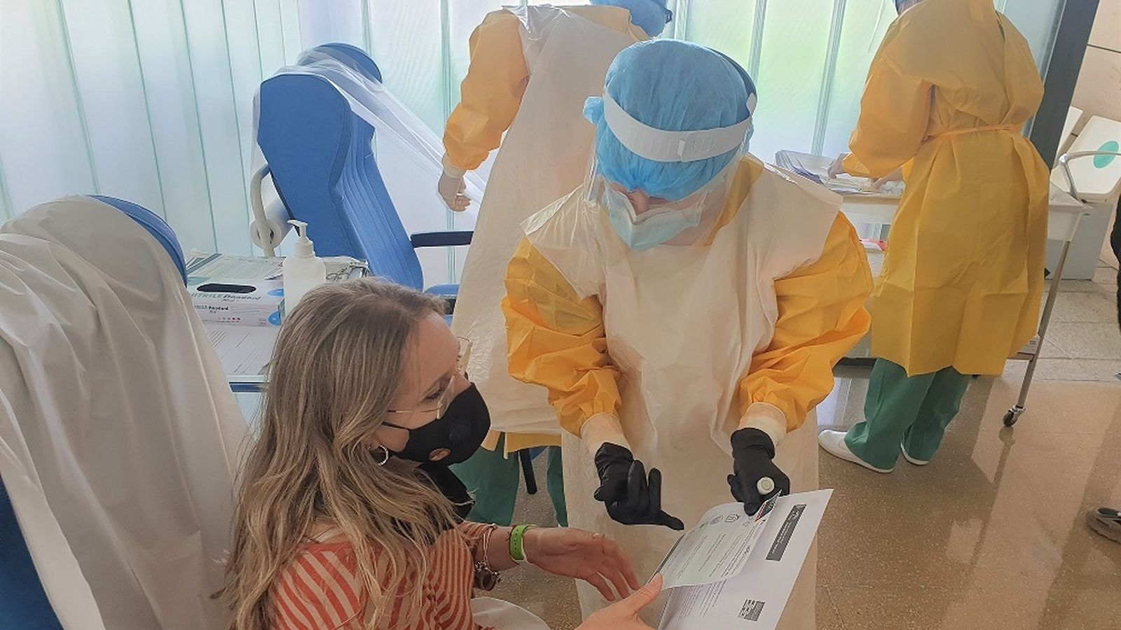 Toma de muestras para PCR