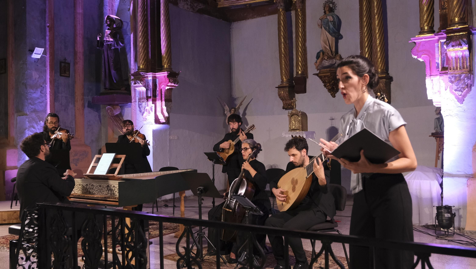Concierto del grupo Forma Antiqua, en el Festival de Música Renacentista y Barroca de Vélez Blanco-Festimuvb 2023