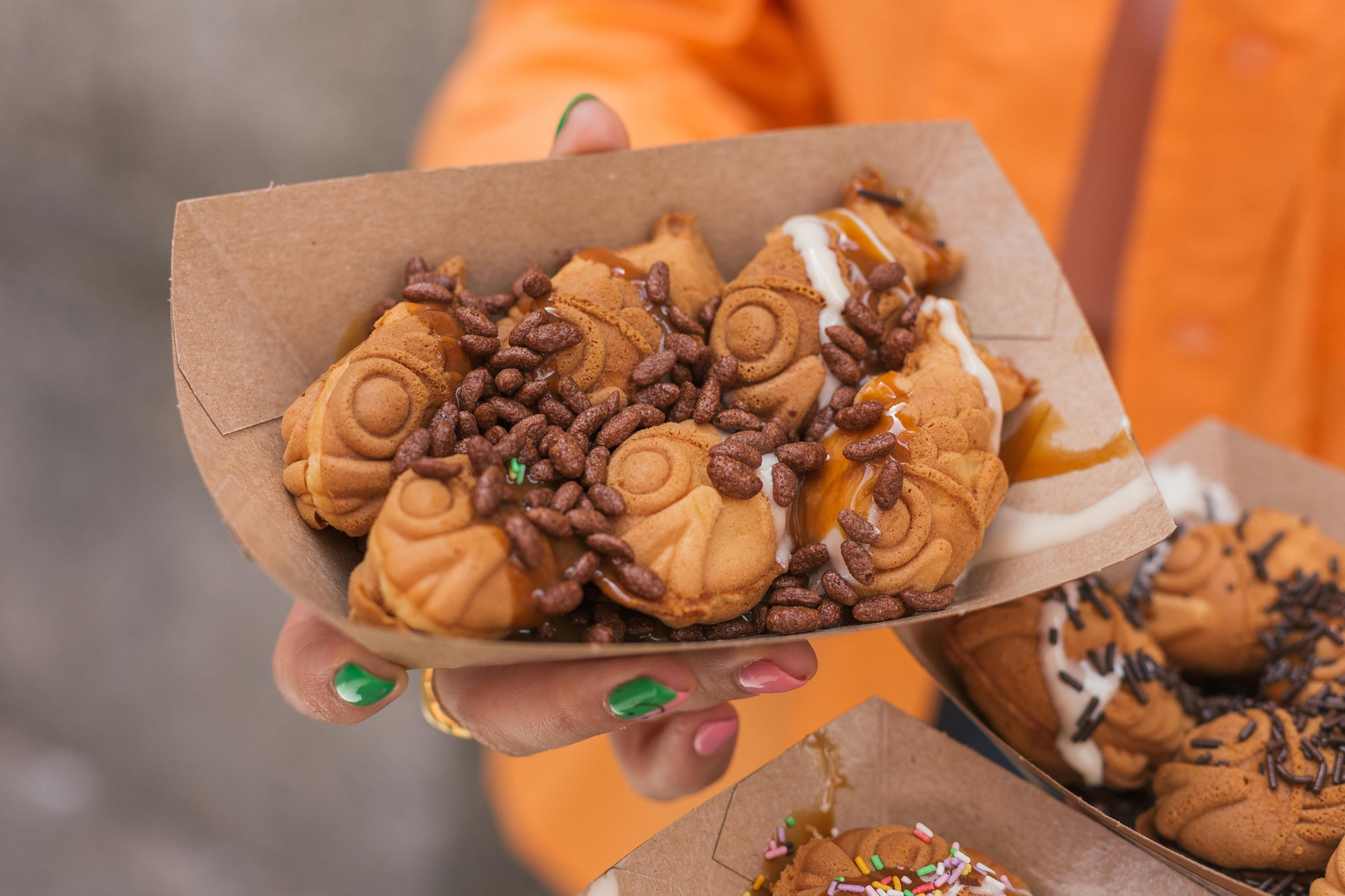 Creaciones de la heladería La Pecera