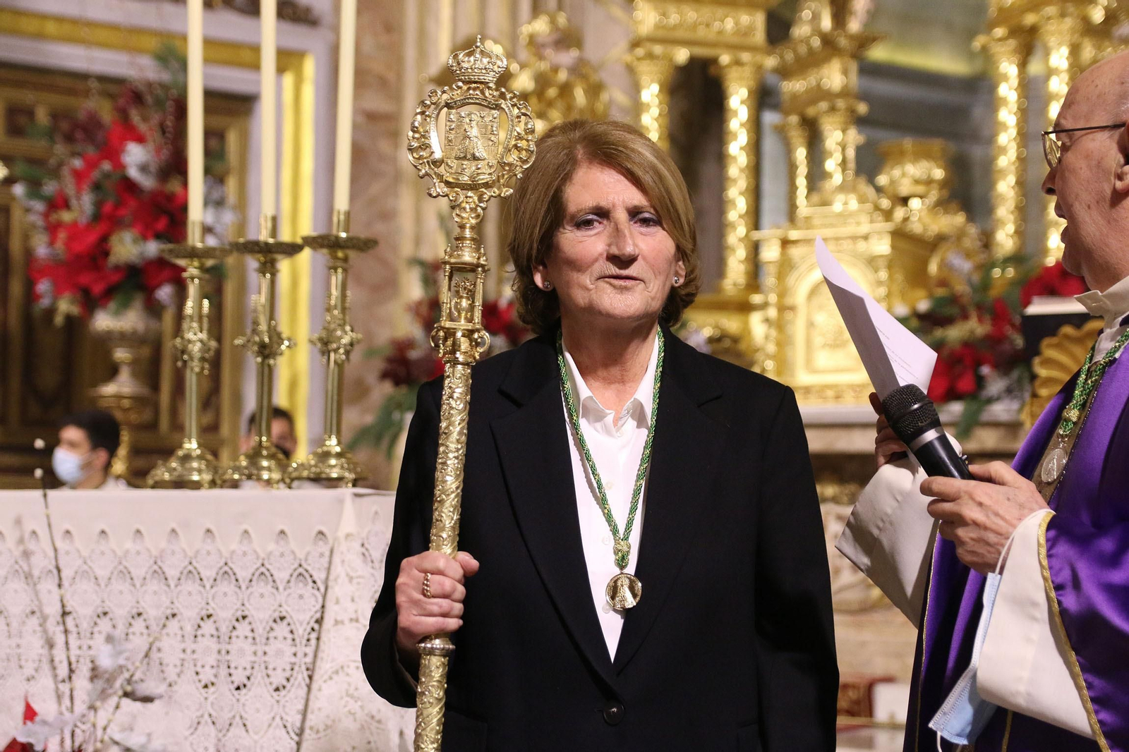 María Concepción Alarcón ya es Hermana Mayor de la Hermandad de la Virgen del Mar.