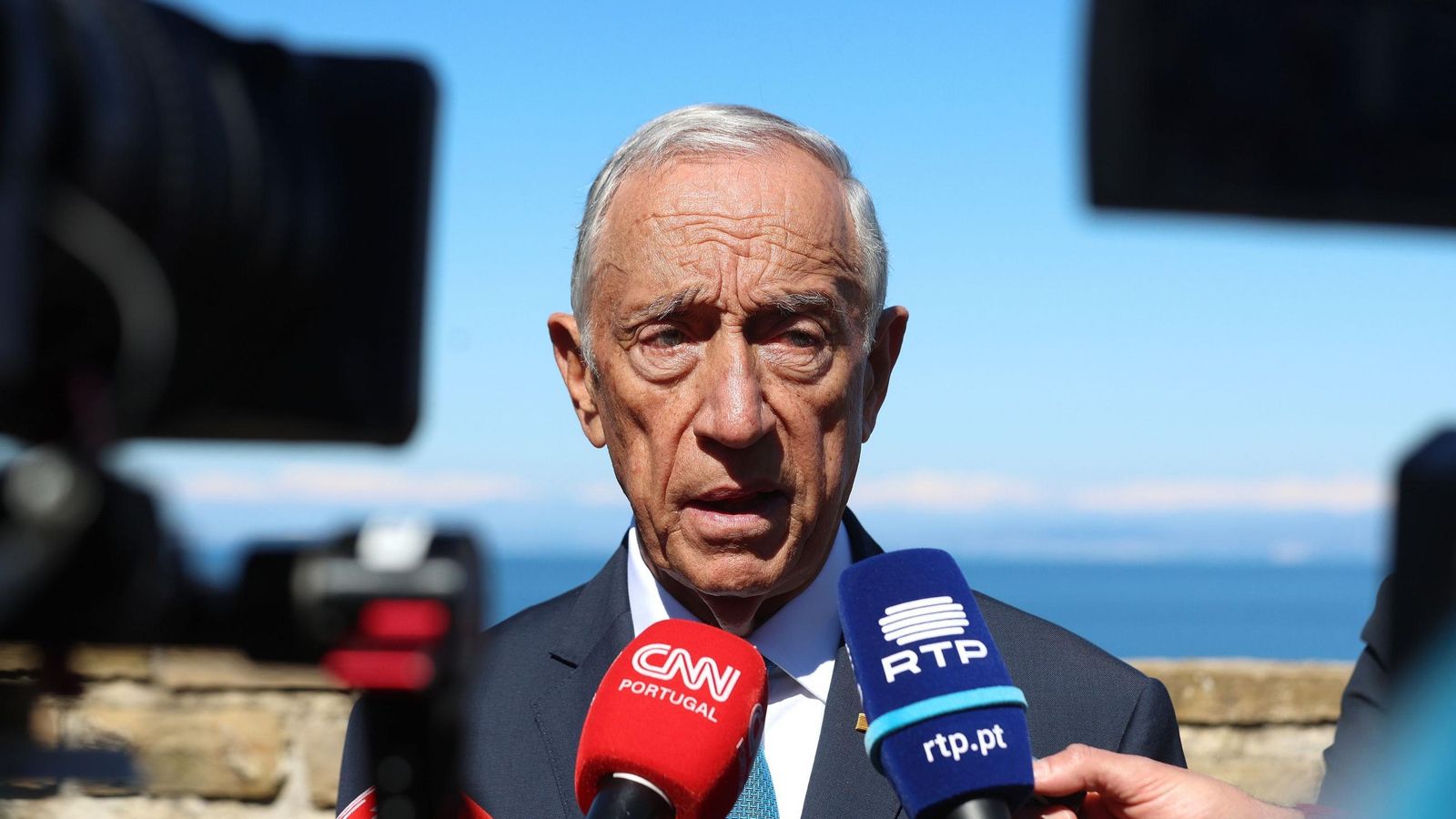 El presidente de la República portuguesa, Marcelo Rebelo de Sousa, en una imagen de archivo.