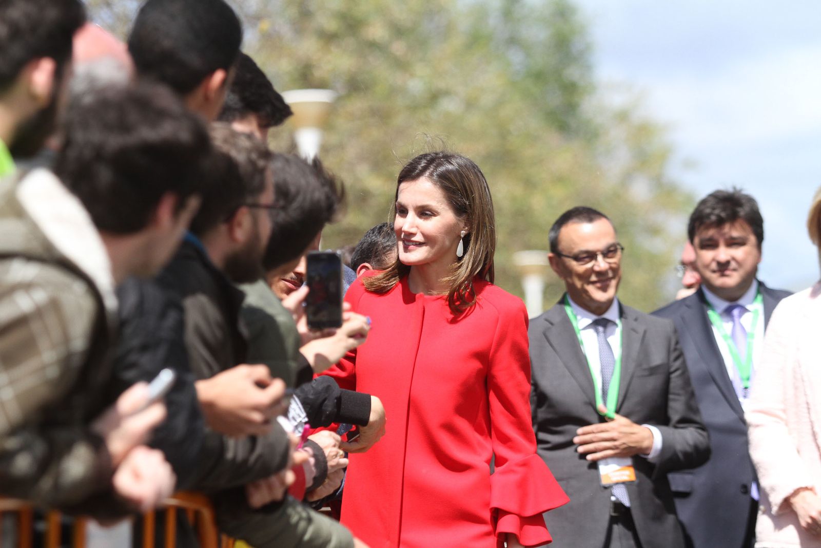 Imágenes de la visita de la reina Letizia a Huelva