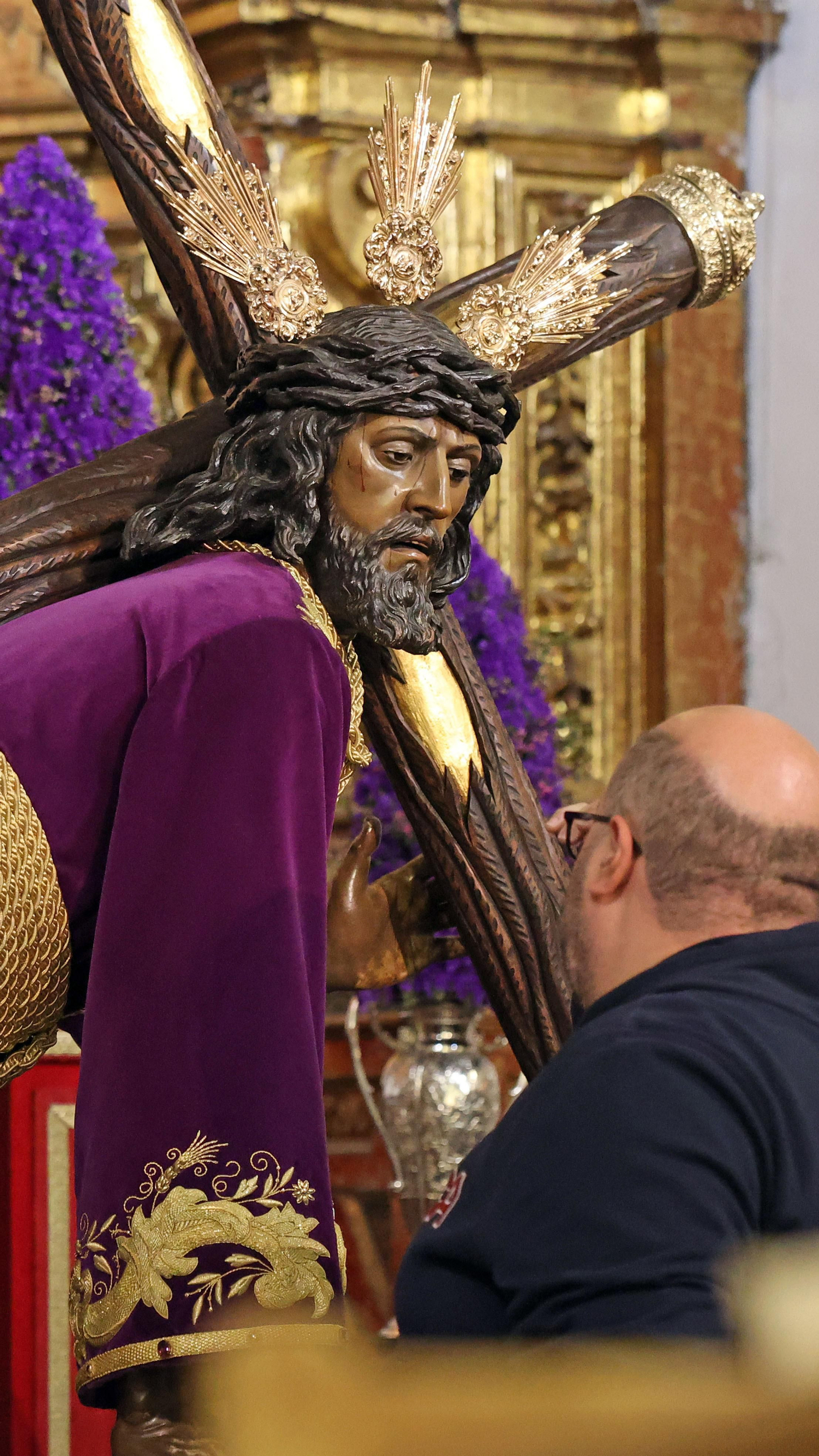 Besapiés y besamanos del primer viernes de marzo de la cuaresma de Jerez
