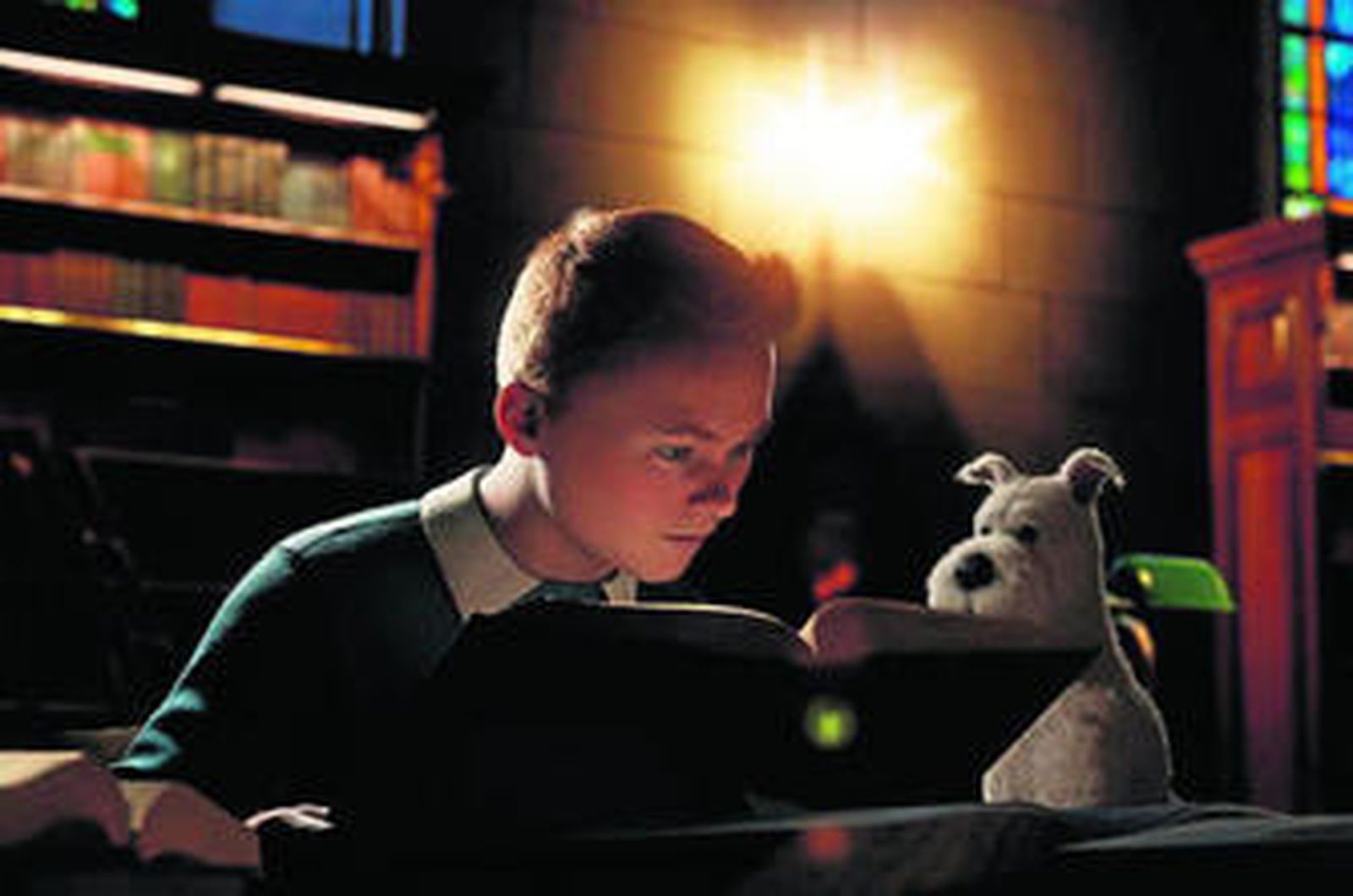 La 'captura de movimiento' utilizada para el filme consigue una imagen zombi, sin encanto.