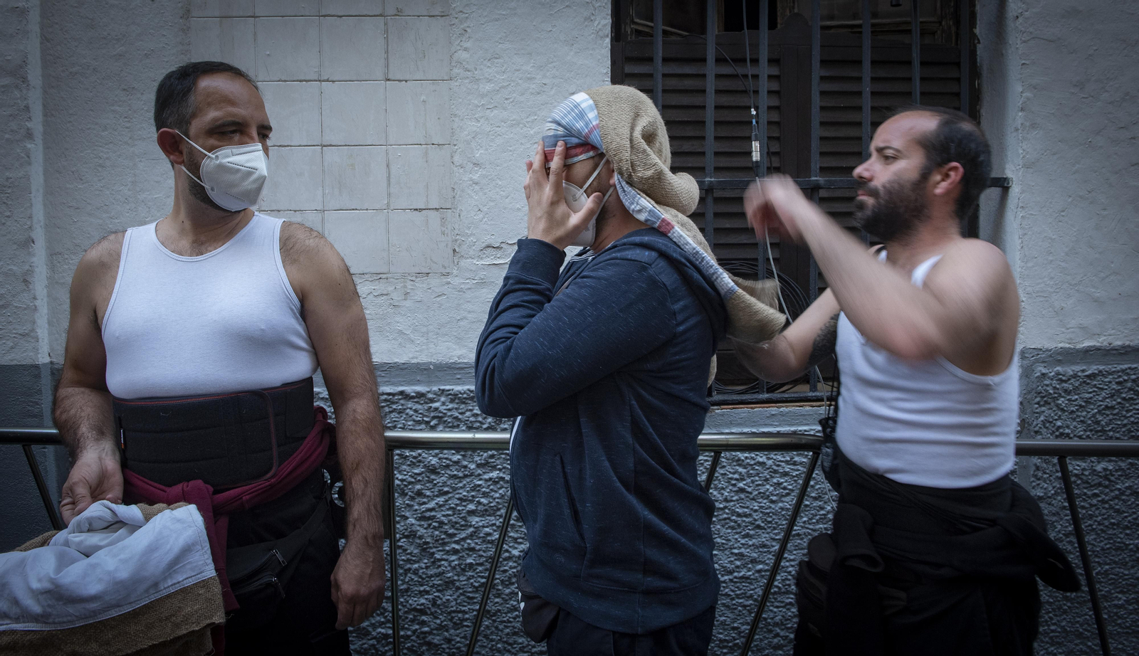 Las imágenes de la hermandad de La Mortaja