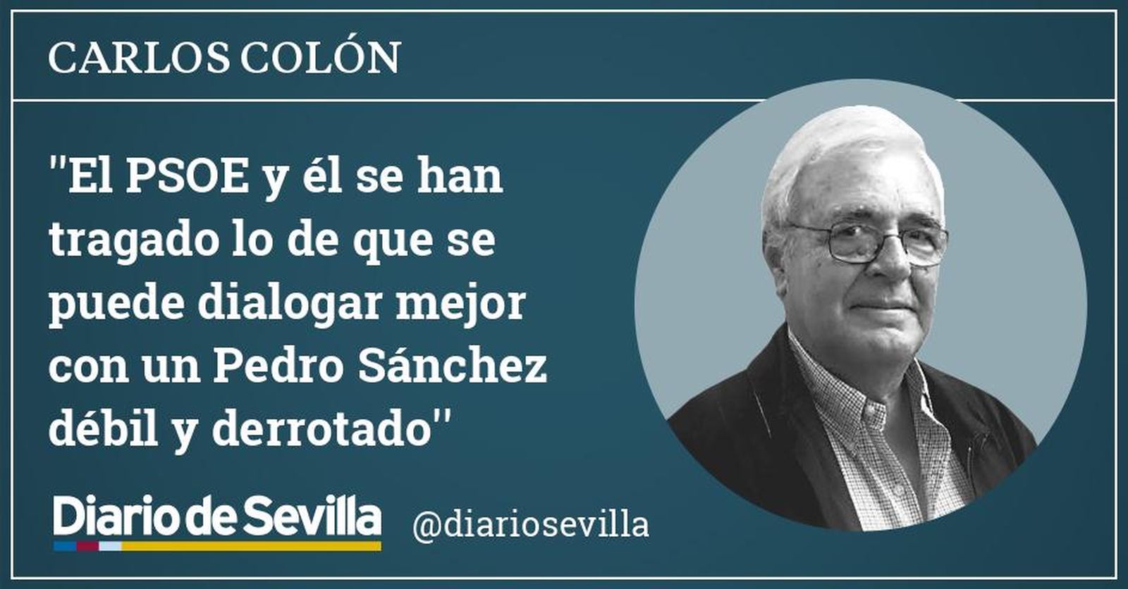 Débil, derrotado  y humillado