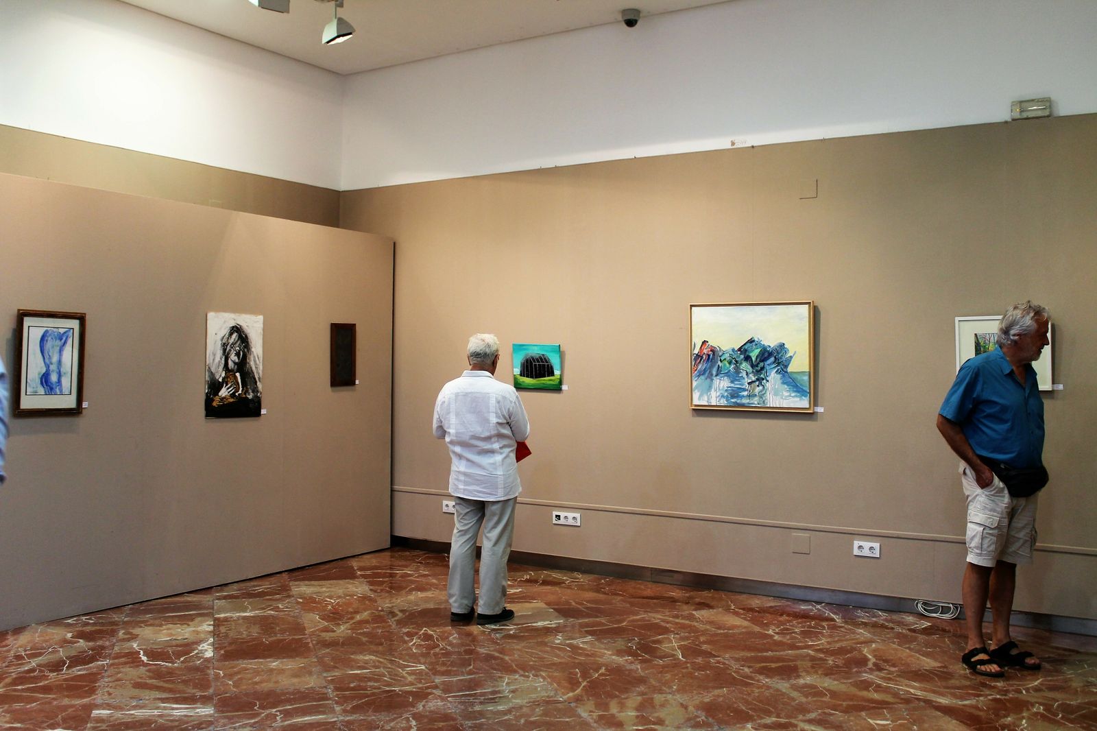 Exposición de pintura 'Respirarte', organizada por Asociación Andaluza de Fibrosis Quística
