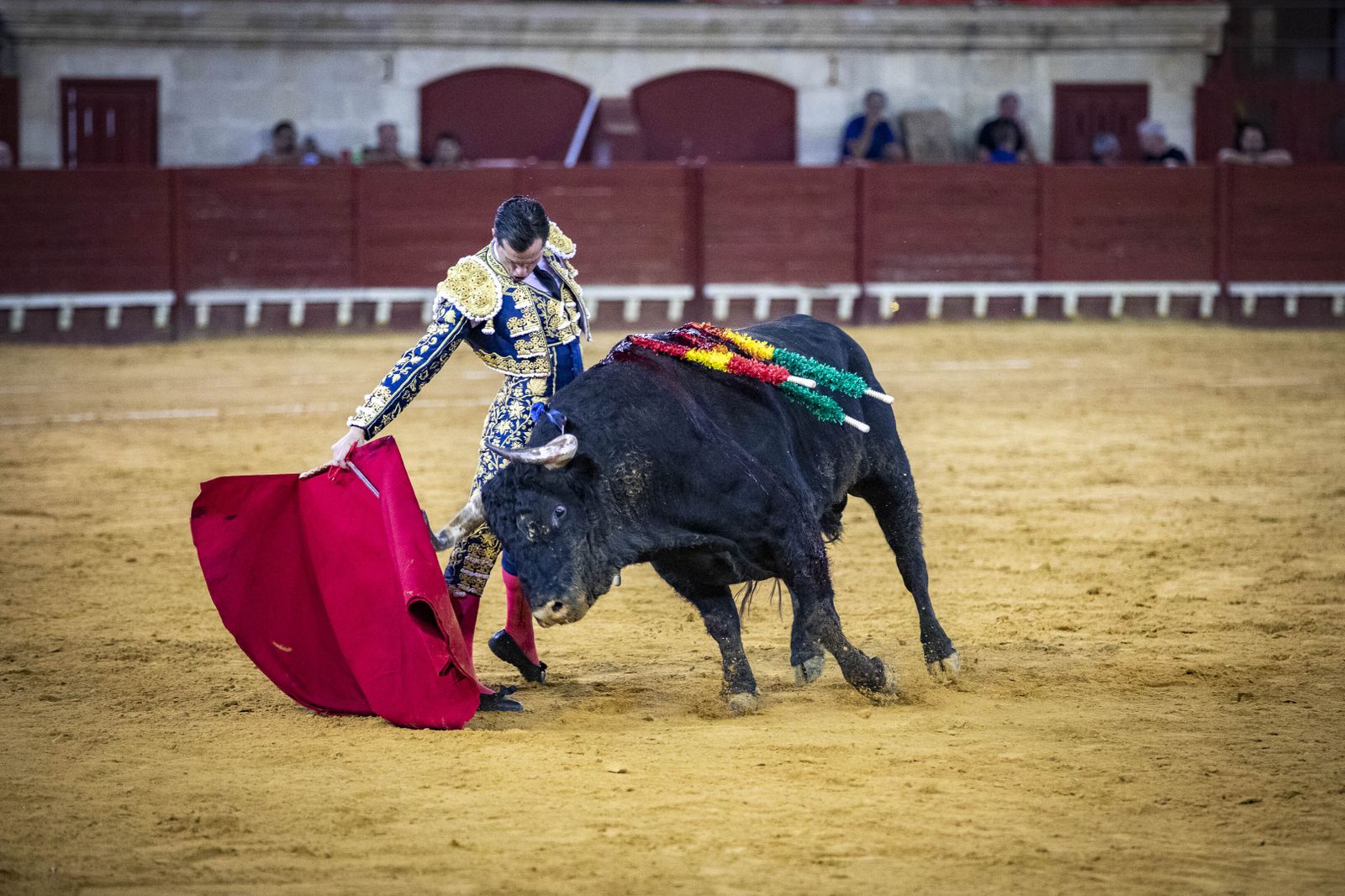 Diego Urdiales, Sebastián Castella y Daniel Luque, en la plaza de toros de El Puerto