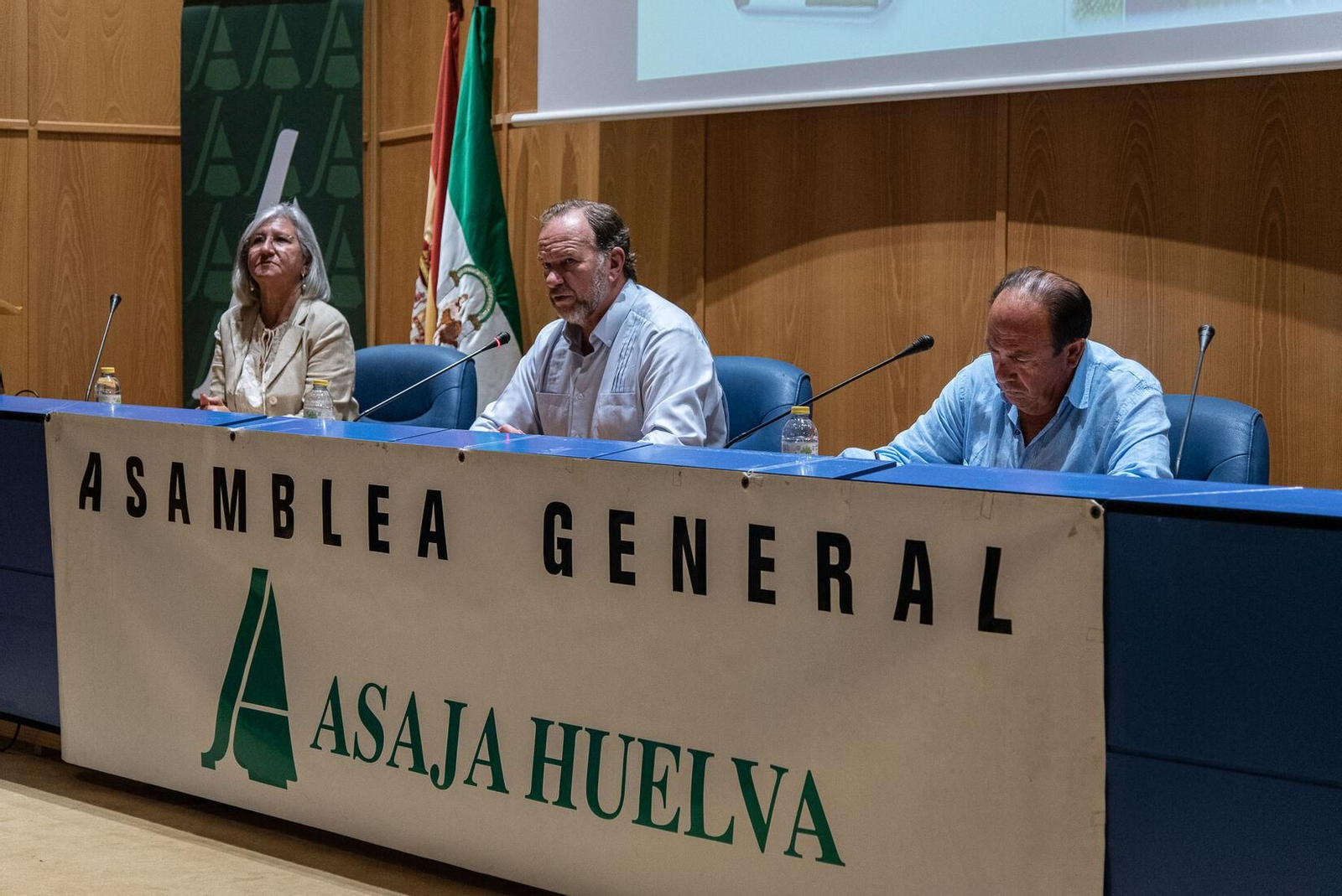 Última asamblea general de Asaja celebrada en Huelva.