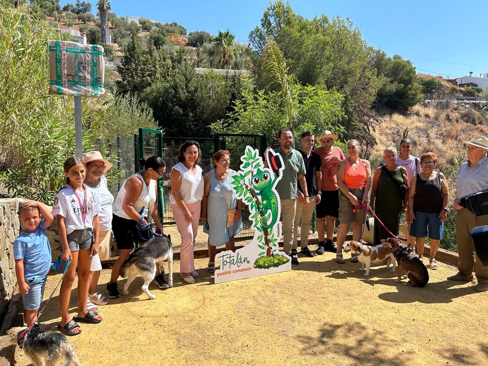 Nuevo parque canino de Totalán