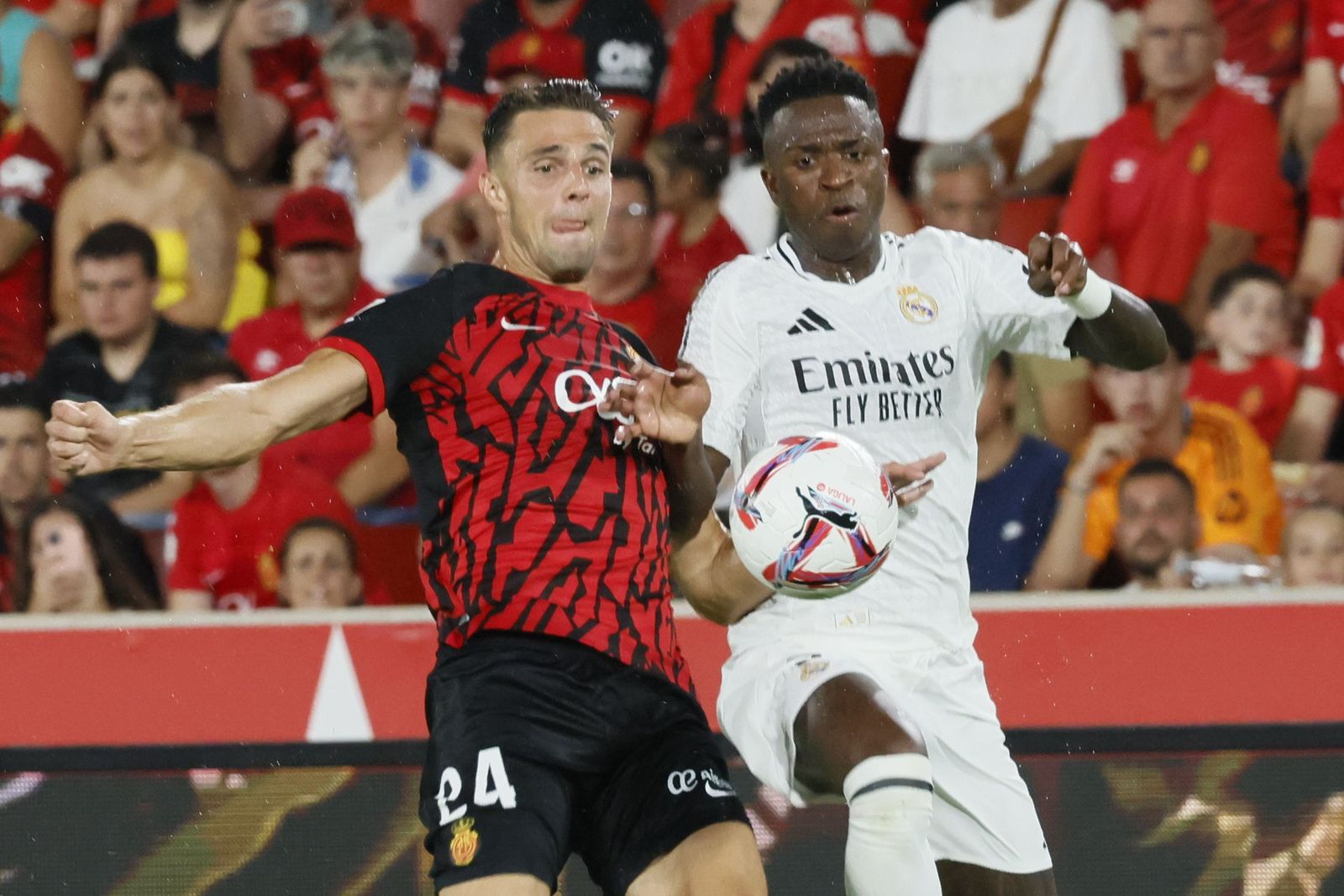 Las imágenes del Mallorca - Real Madrid