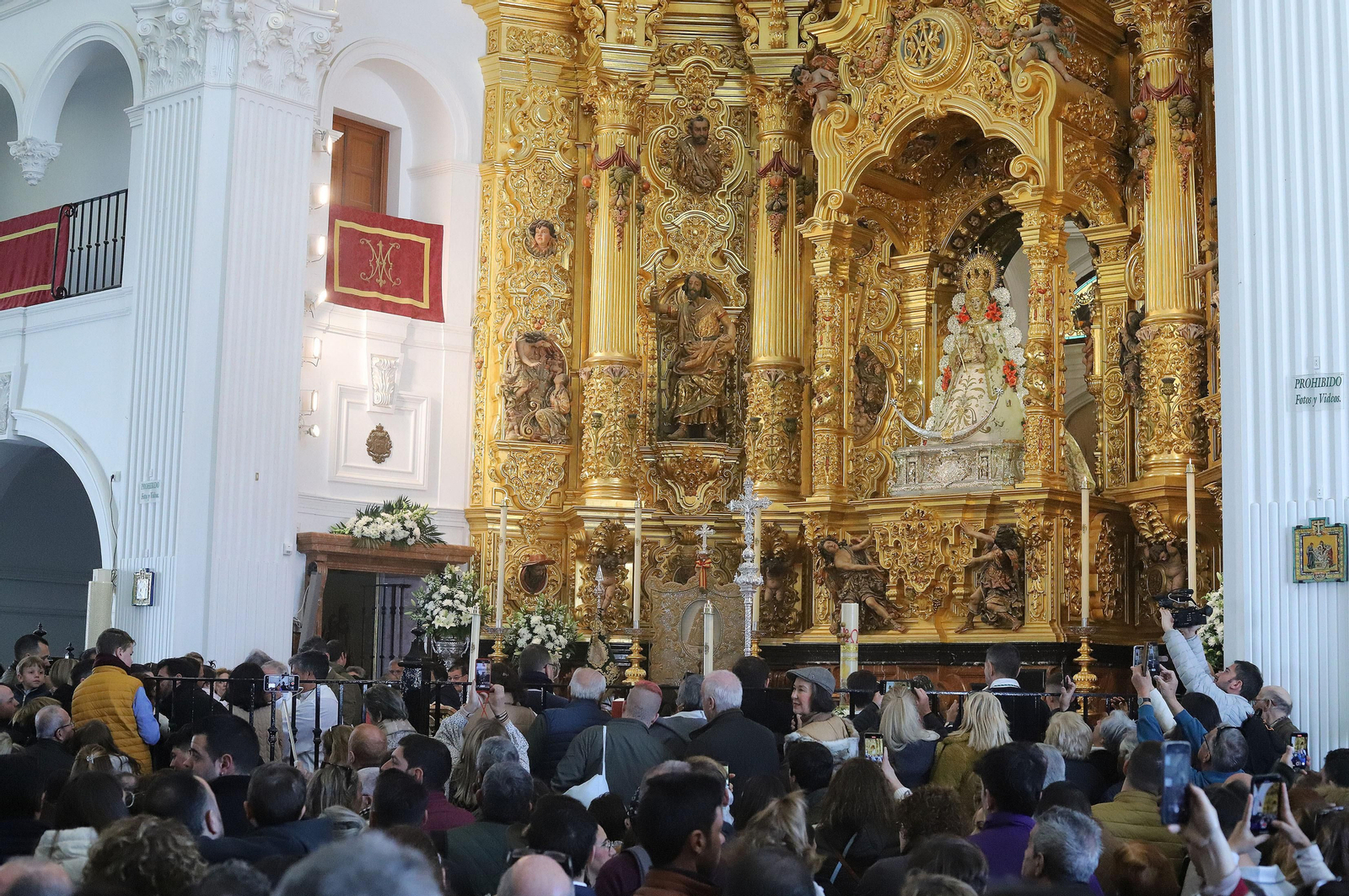 Imágenes de la celebración de la Candelaria en El Rocío