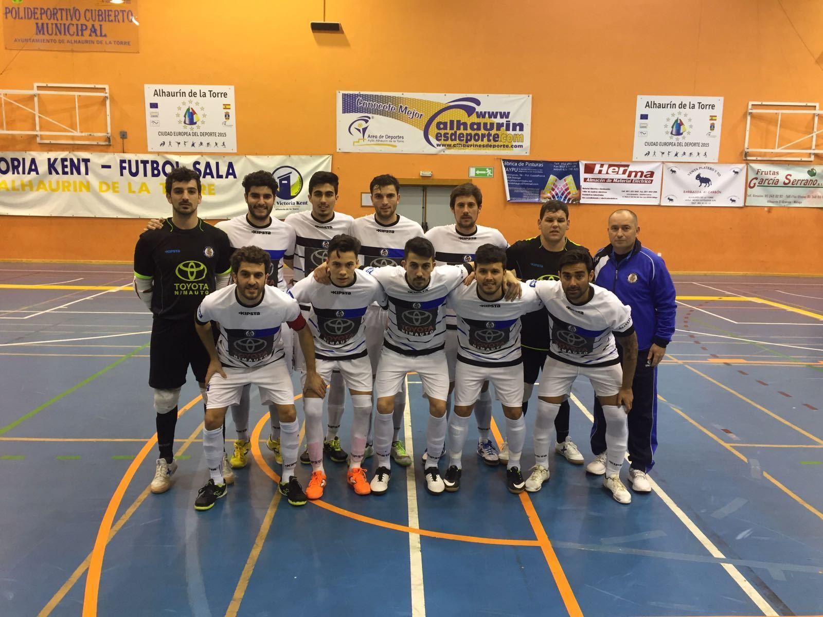 Formación que presentó el Xerez Toyota Nimauto de Gálvez.